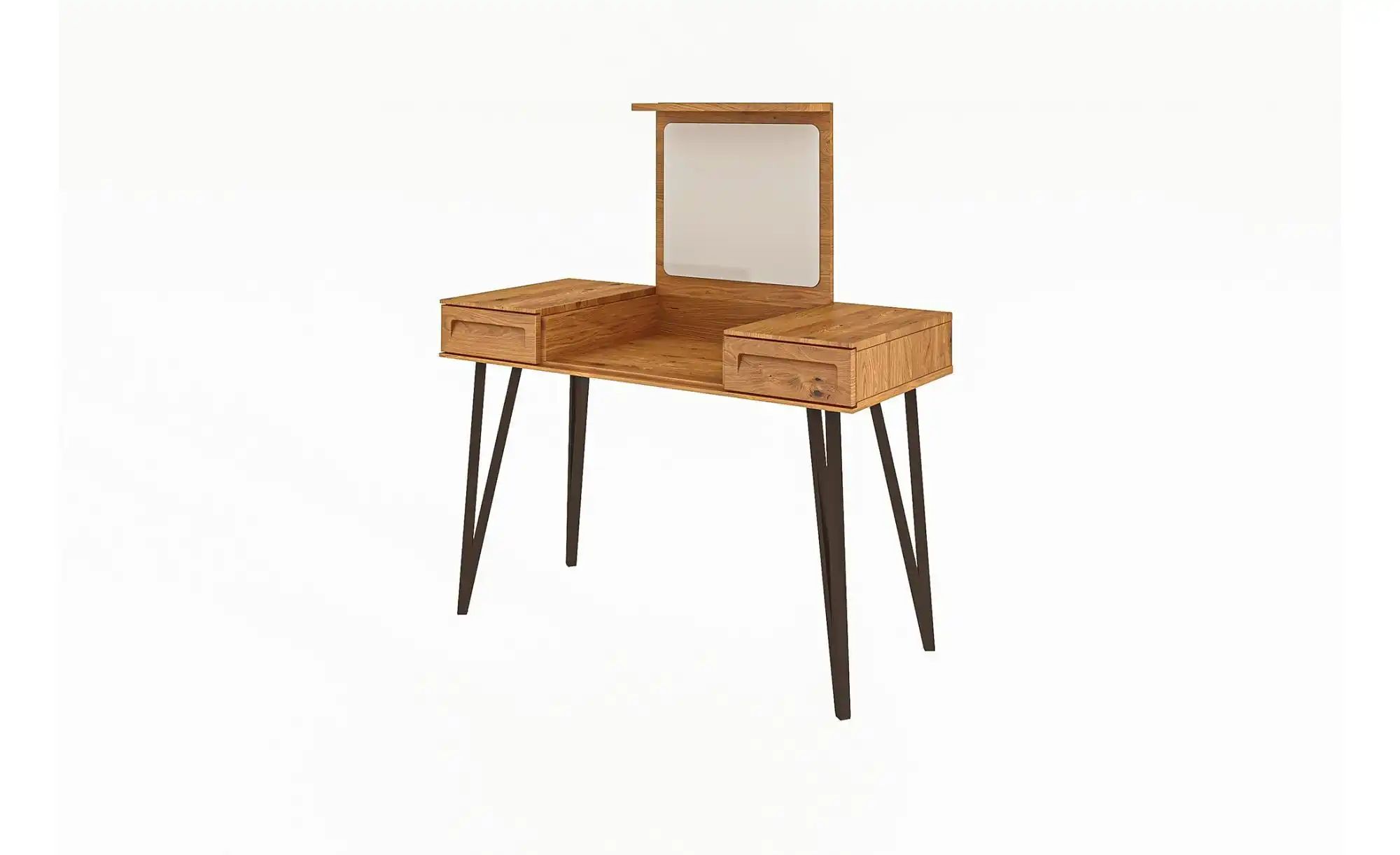 Schminktisch   ¦ holzfarben ¦ Maße (cm): B: 120 H: 81 Tische > Schminktisch günstig online kaufen