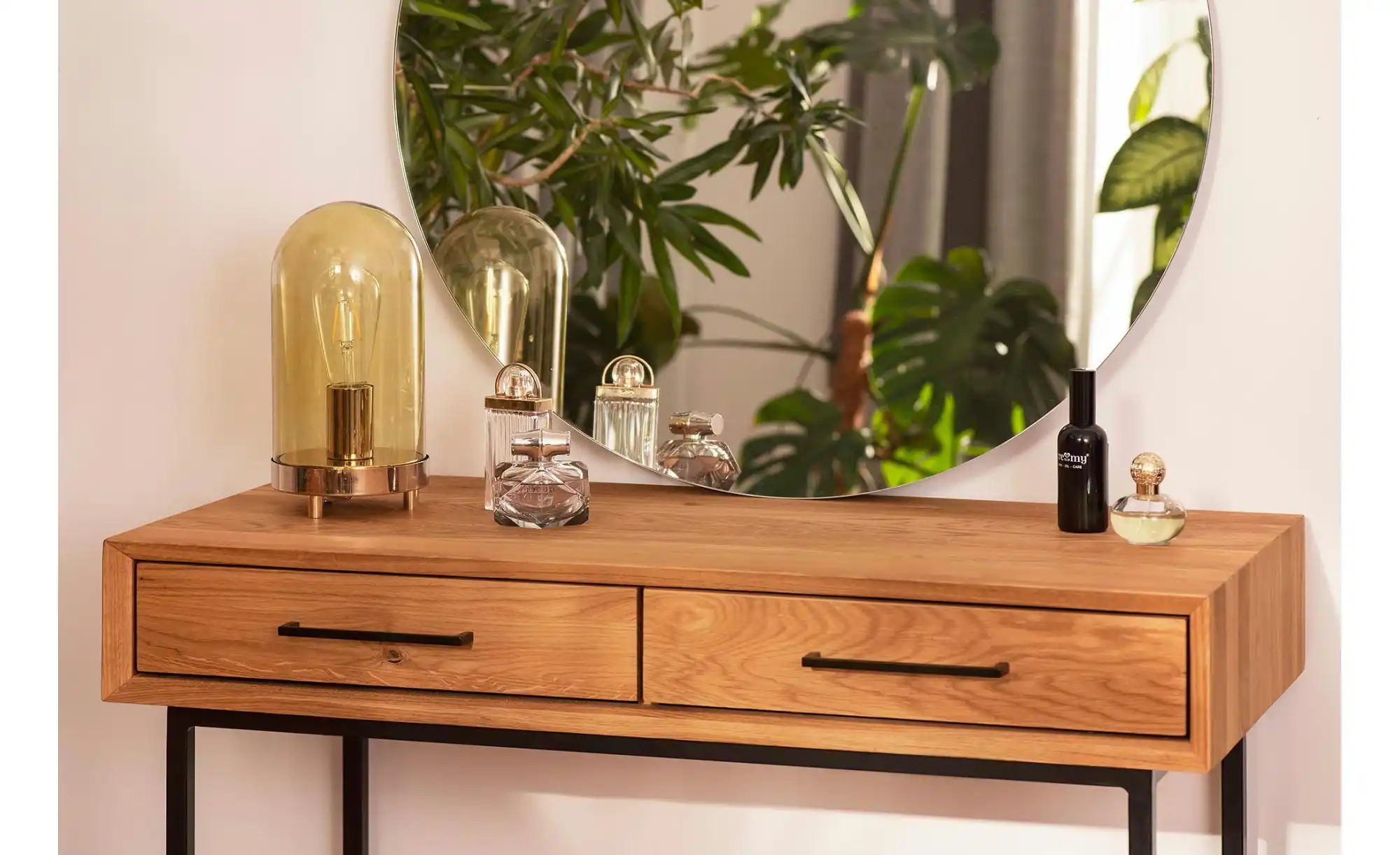 Schminktisch   ¦ holzfarben ¦ Maße (cm): B: 97 H: 80 Tische > Schminktische günstig online kaufen