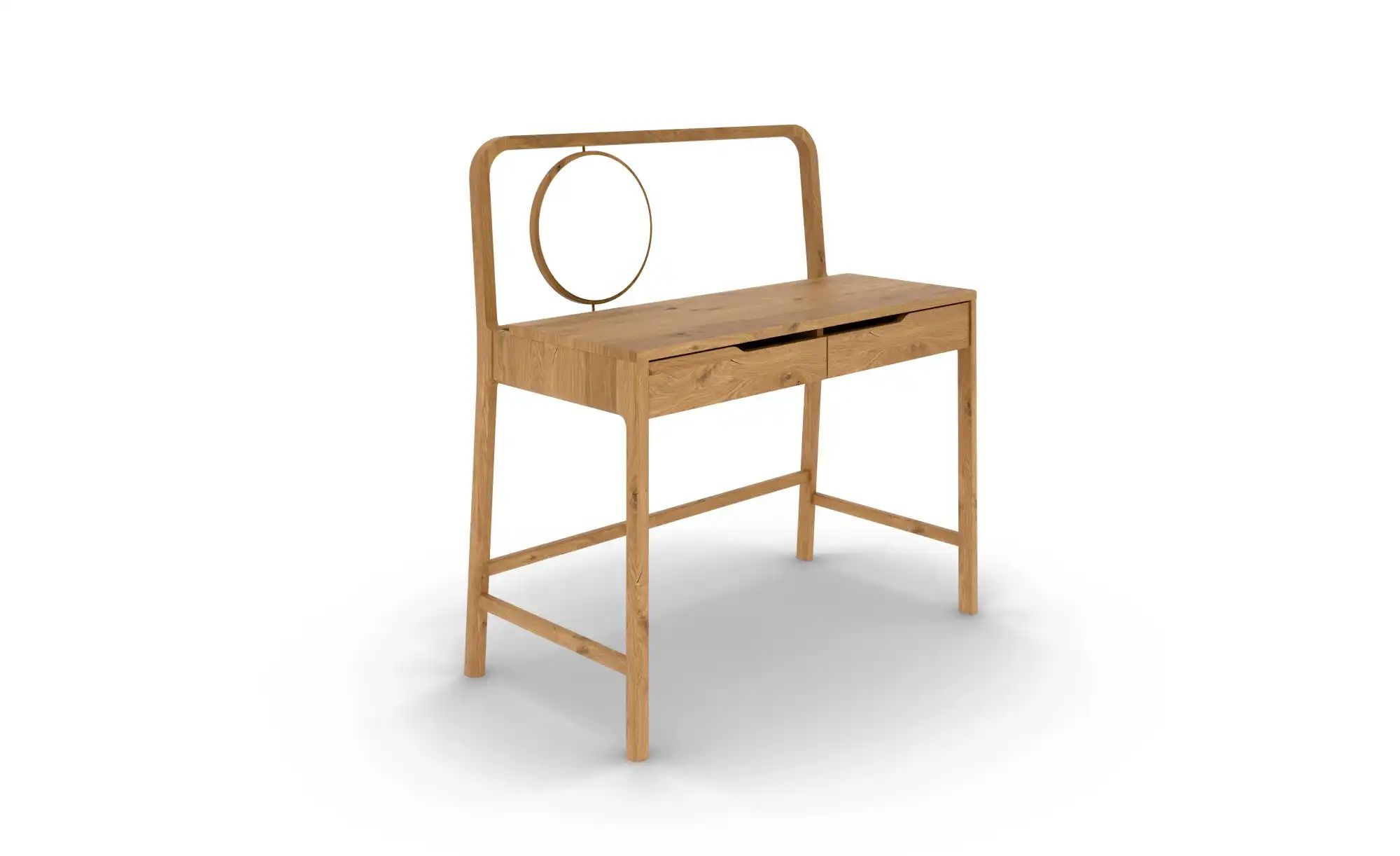 Schminktisch   ¦ holzfarben ¦ Maße (cm): B: 110 H: 112 Tische > Schminktisc günstig online kaufen