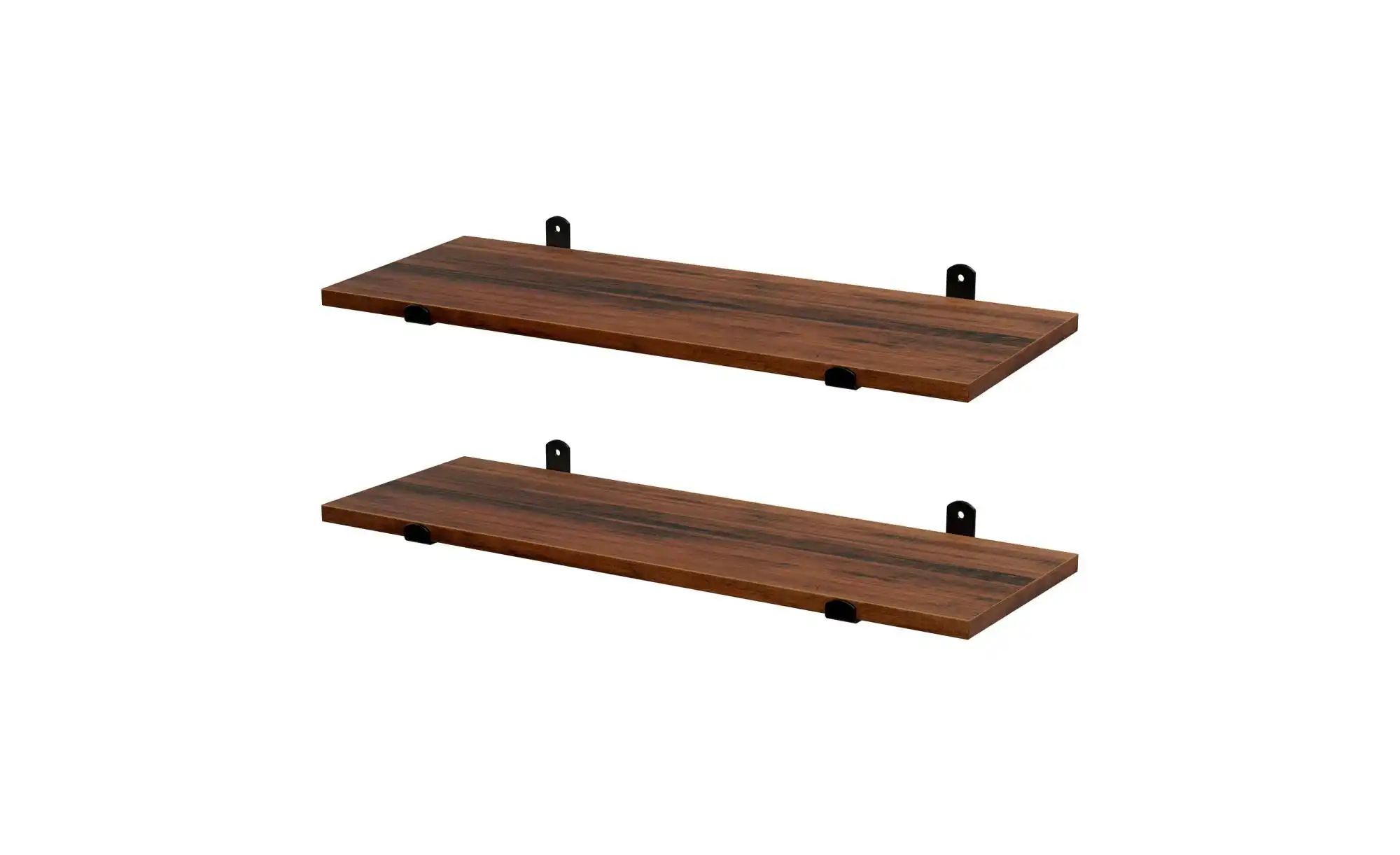 Wandregal   ¦ braun ¦ Maße (cm): B: 60 H: 7 Regale > Wandregale - Höffner günstig online kaufen
