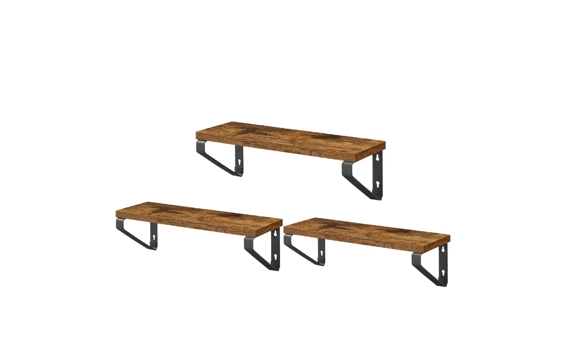 Wandregal   ¦ braun ¦ Maße (cm): B: 30 H: 11 Regale > Wandregale - Höffner günstig online kaufen