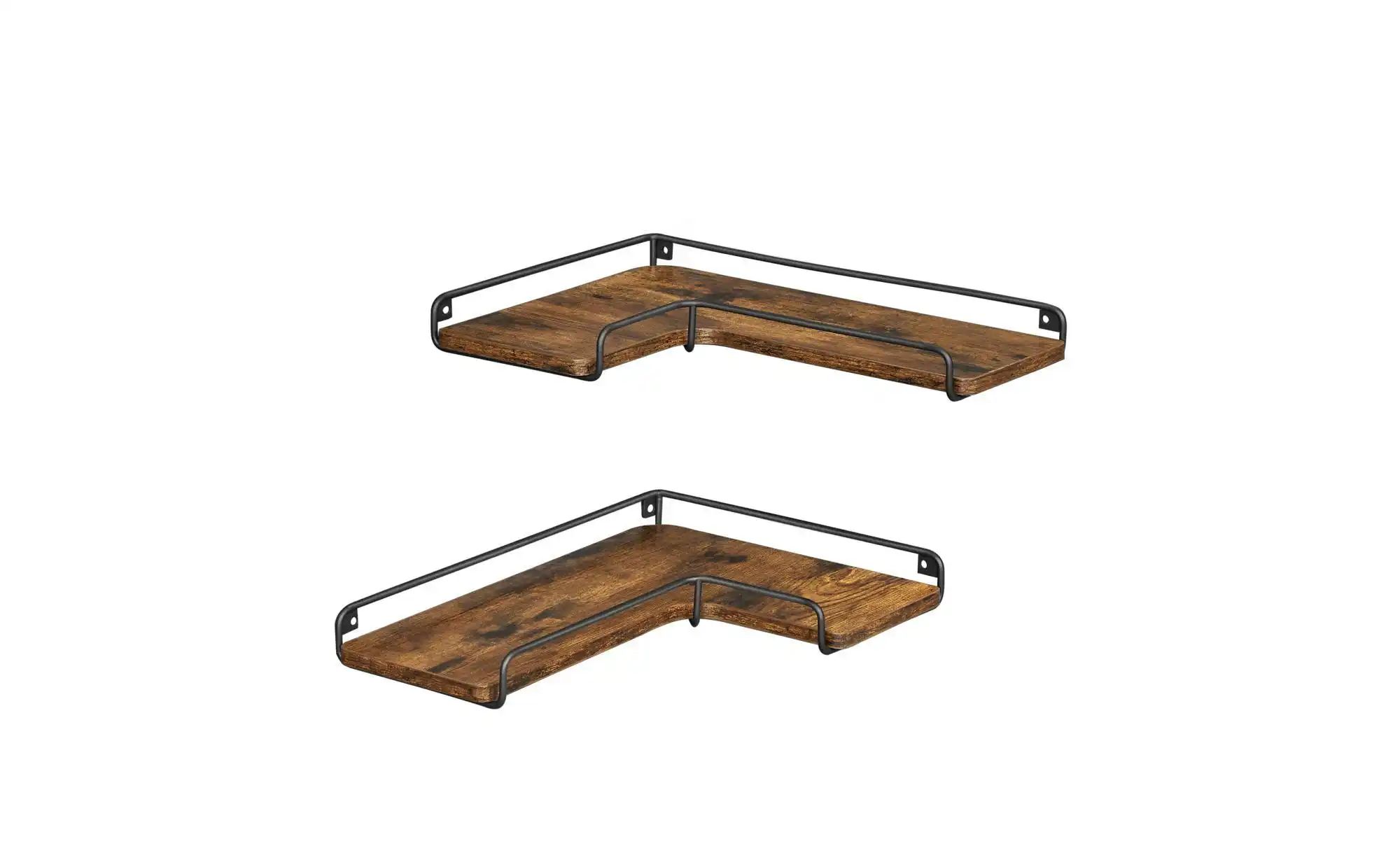 Eckregal   ¦ braun ¦ Maße (cm): B: 40 H: 4 Regale > Wandregale - Höffner günstig online kaufen