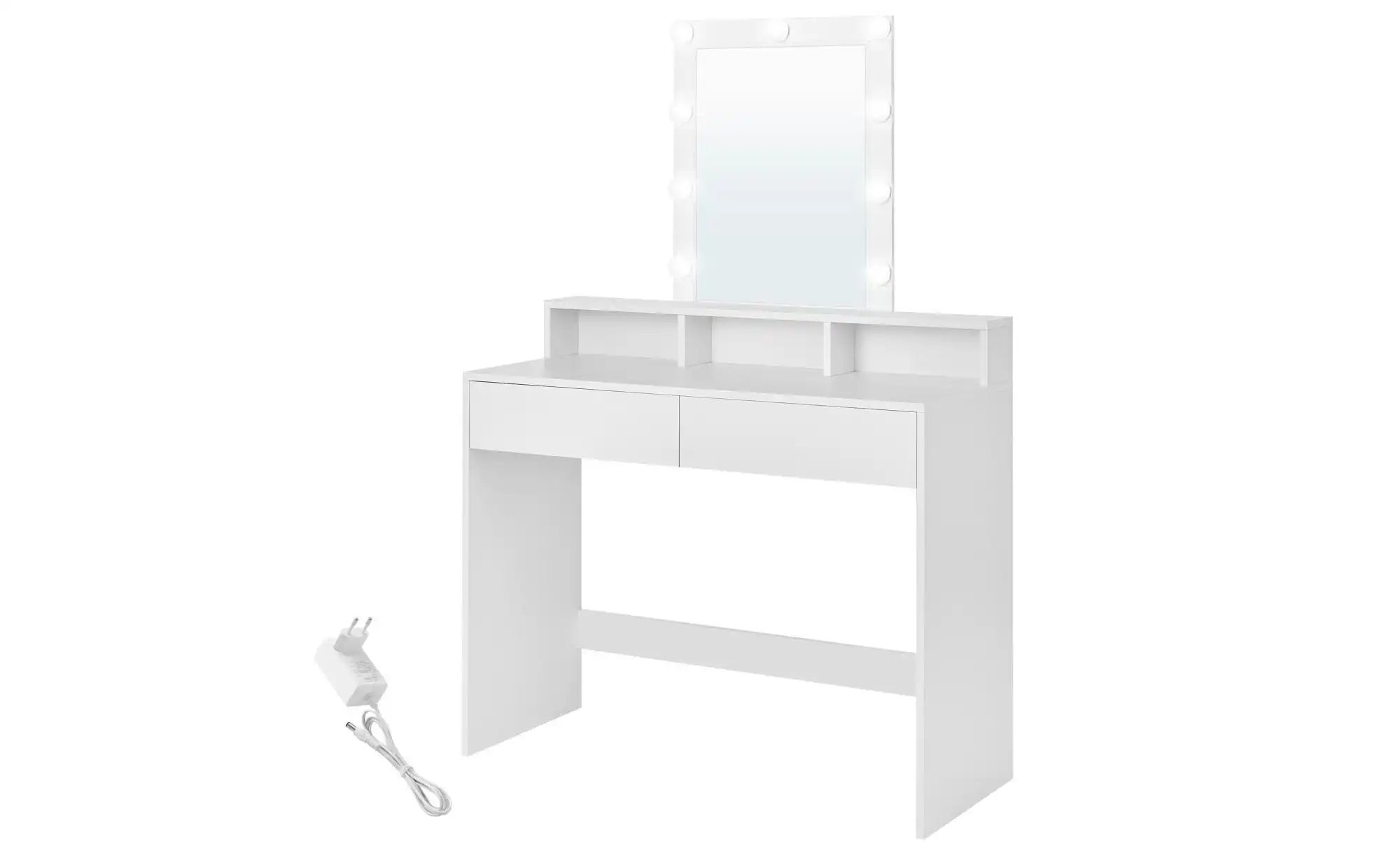 Schminktisch   ¦ weiß ¦ Maße (cm): B: 100 H: 145 Tische > Schminktische - H günstig online kaufen