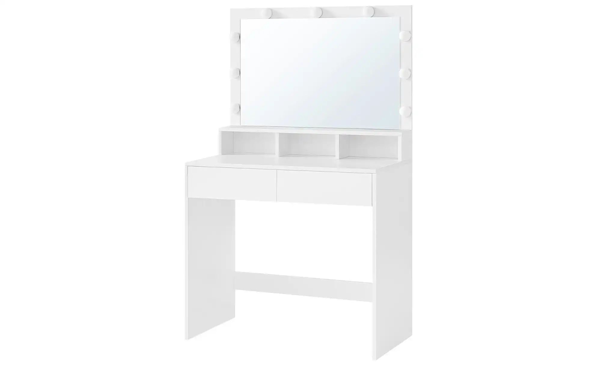 Kosmetiktisch   ¦ weiß ¦ Maße (cm): B: 80 H: 140 Tische > Schminktische - H günstig online kaufen