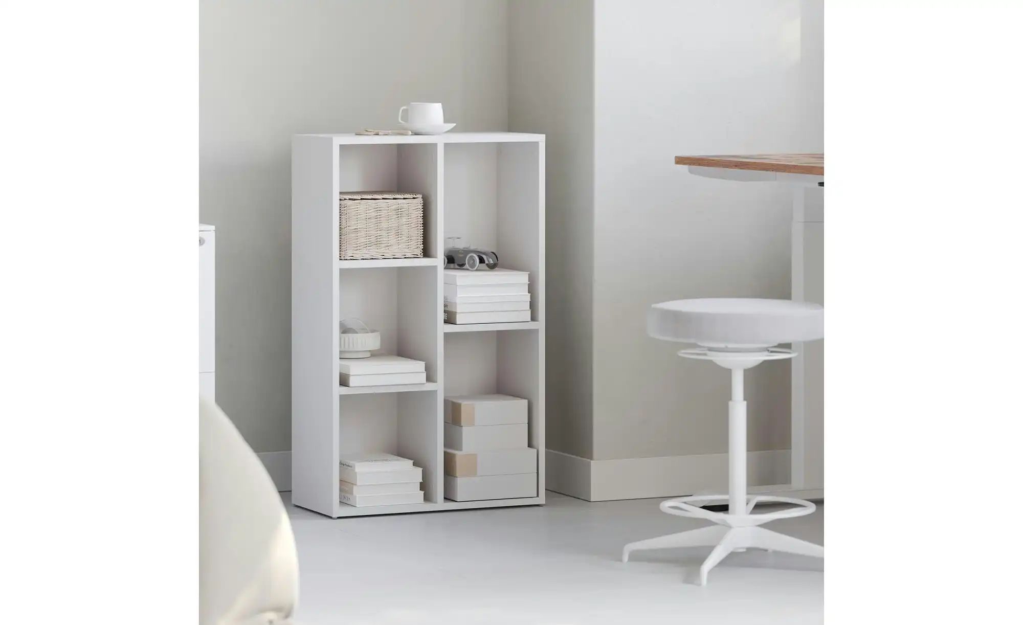 Standregal   ¦ weiß ¦ Maße (cm): B: 50 H: 80 Regale > Standregale - Höffner günstig online kaufen