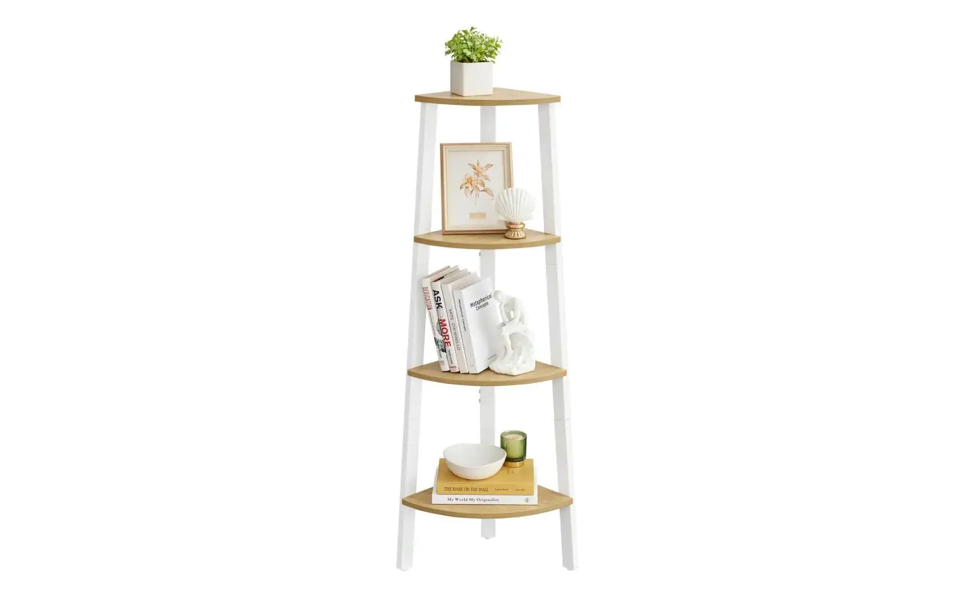 Standregal   ¦ weiß ¦ Maße (cm): B: 33,4 H: 125 Regale > Standregale - Höff günstig online kaufen