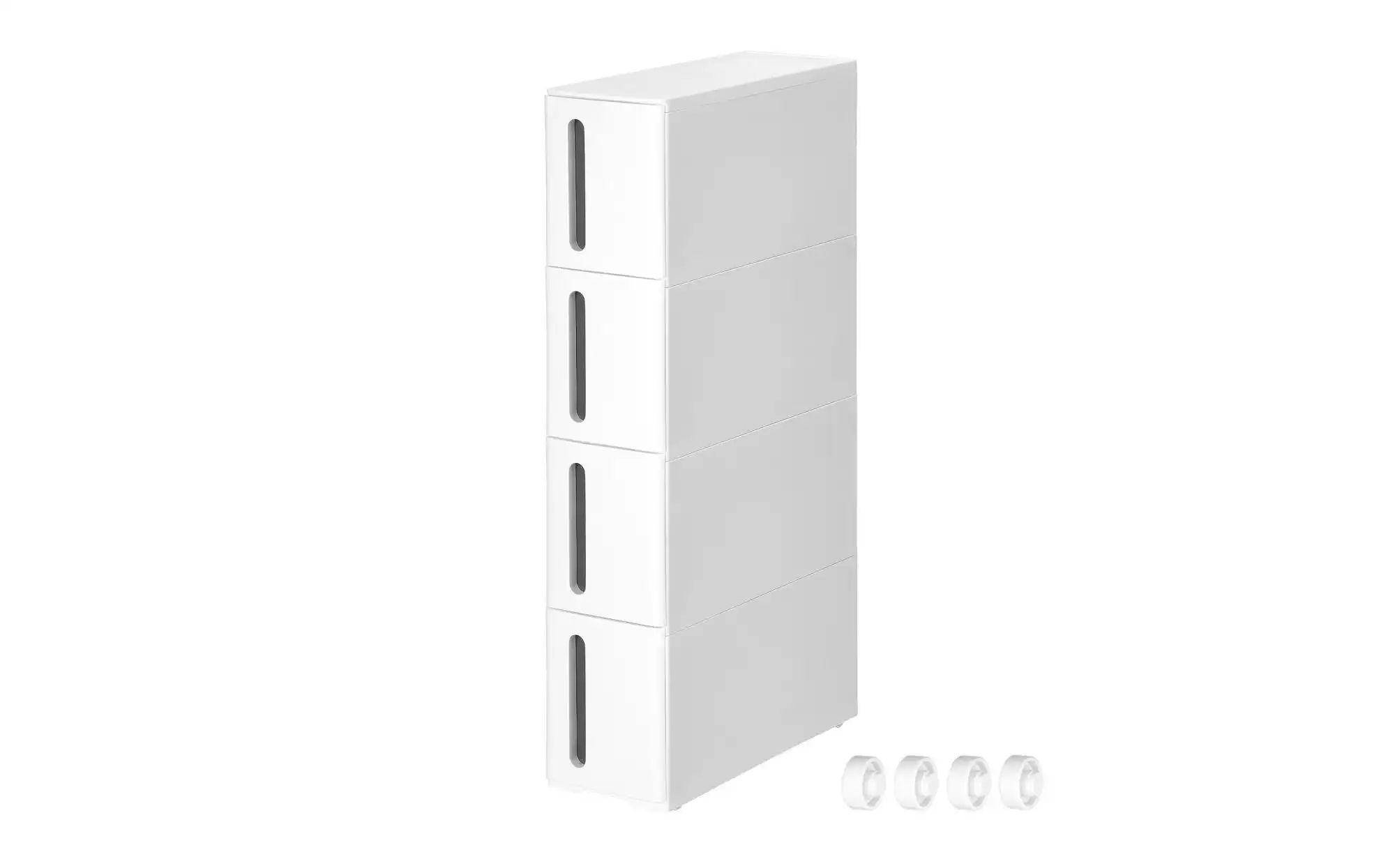 Standregal   ¦ weiß ¦ Maße (cm): B: 17 H: 83 Regale > Standregale - Höffner günstig online kaufen