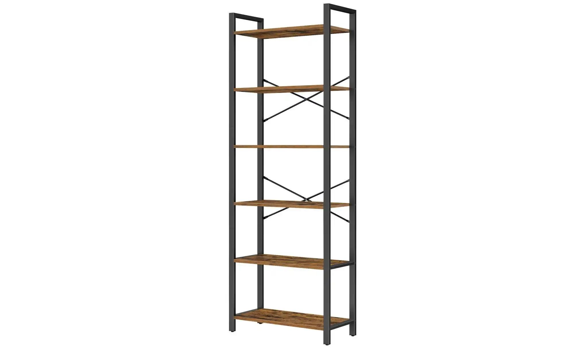 Standregal   ¦ braun ¦ Maße (cm): B: 80 H: 186 Regale > Standregale - Höffn günstig online kaufen