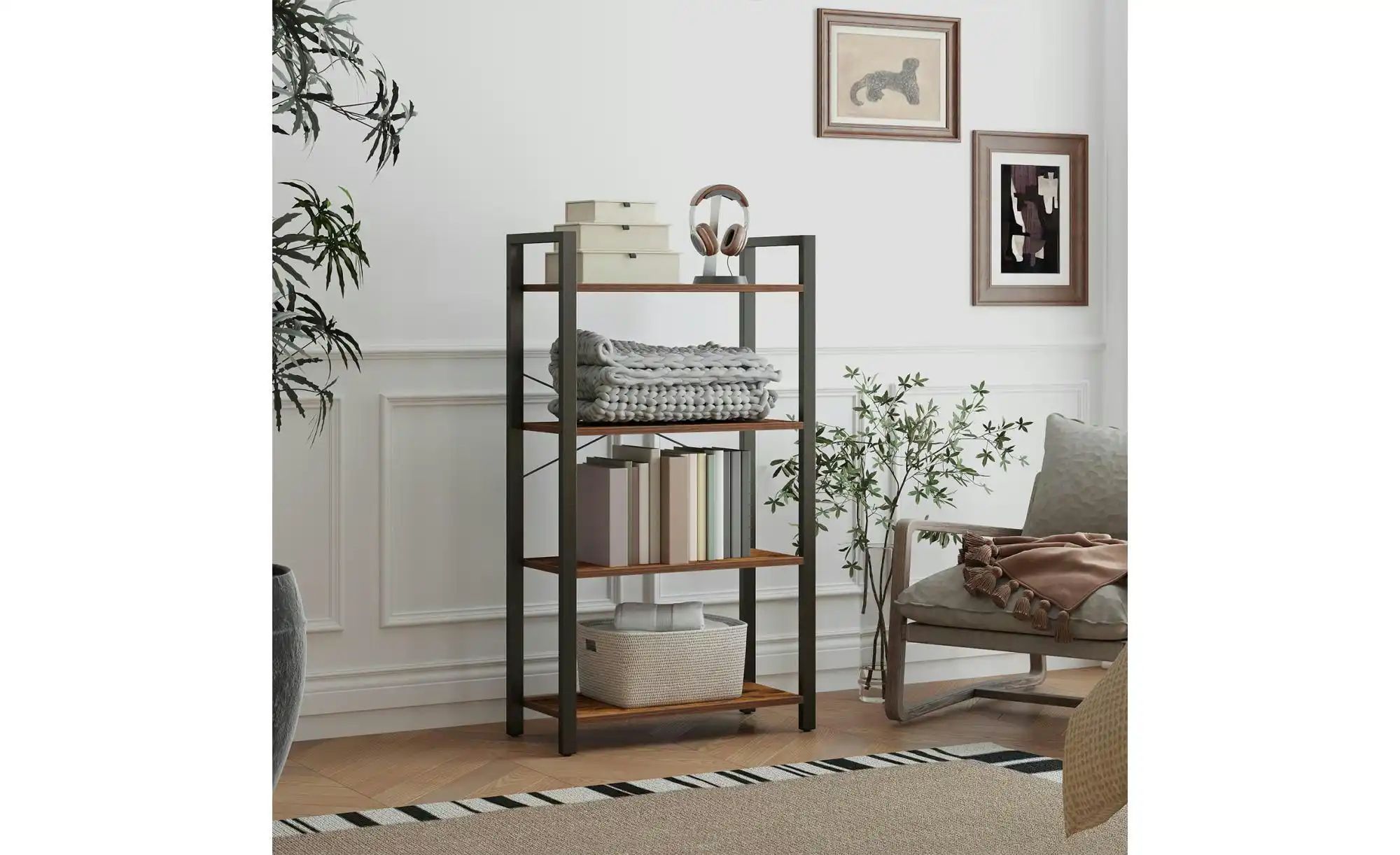 Standregal   ¦ braun ¦ Maße (cm): B: 66 H: 120 Regale > Standregale - Höffn günstig online kaufen
