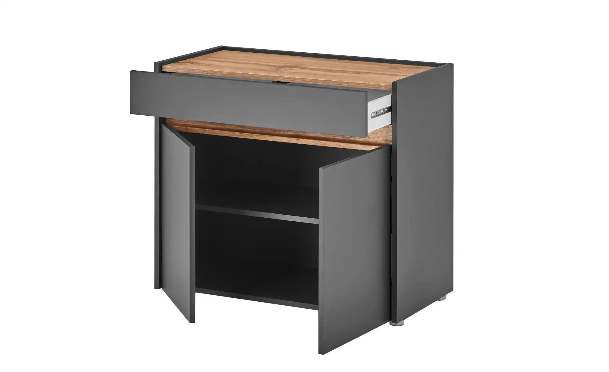 Sideboard   ¦ grau ¦ Maße (cm): B: 80 H: 70 Kommoden & Sideboards > Sideboa günstig online kaufen