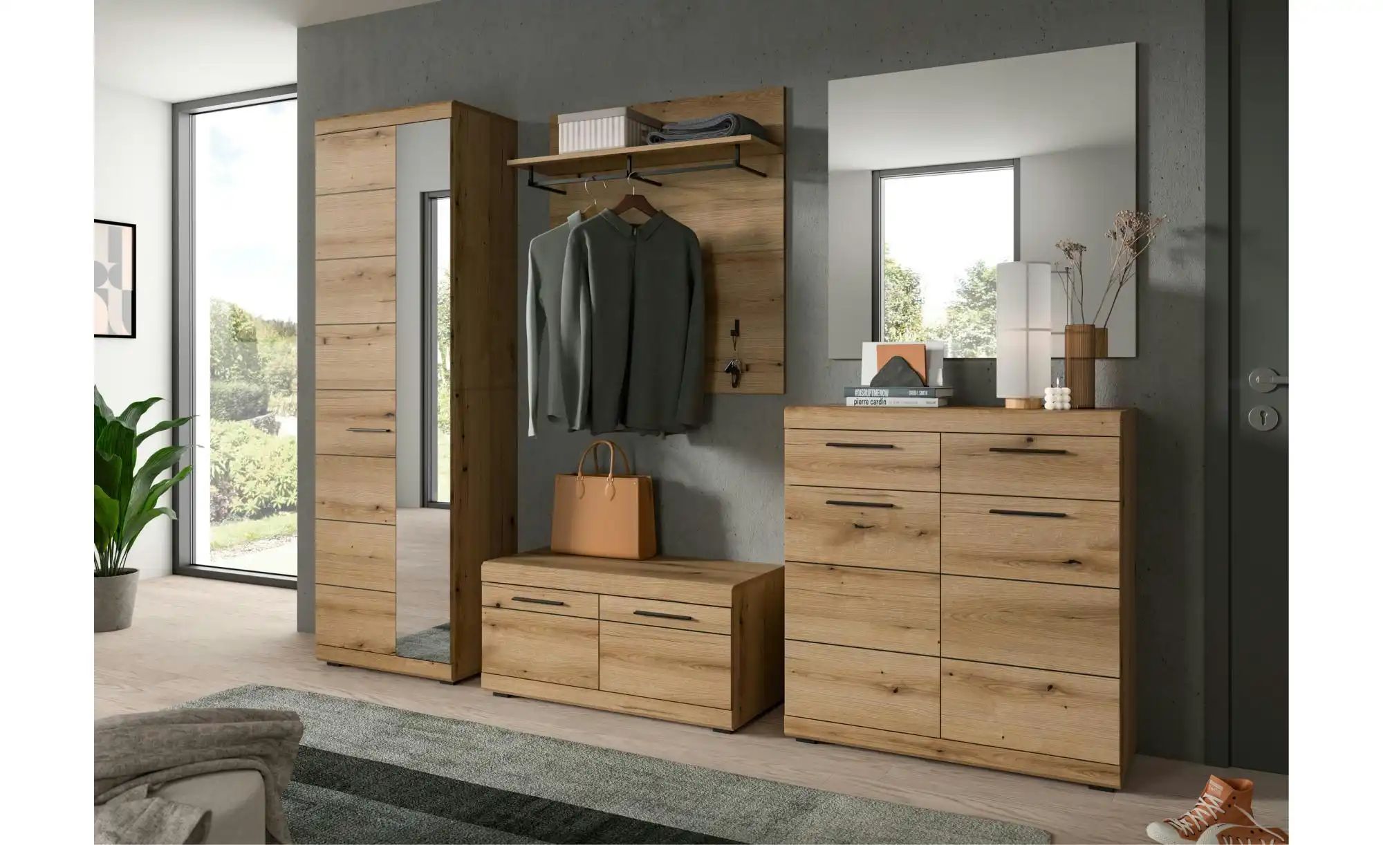 Highboard   ¦ holzfarben ¦ Maße (cm): B: 90 H: 96 Kommoden & Sideboards > H günstig online kaufen