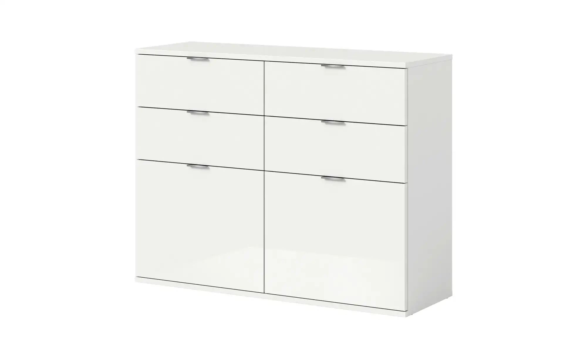 Sideboard   ¦ weiß ¦ Maße (cm): B: 110 H: 85 Kommoden & Sideboards > Sidebo günstig online kaufen