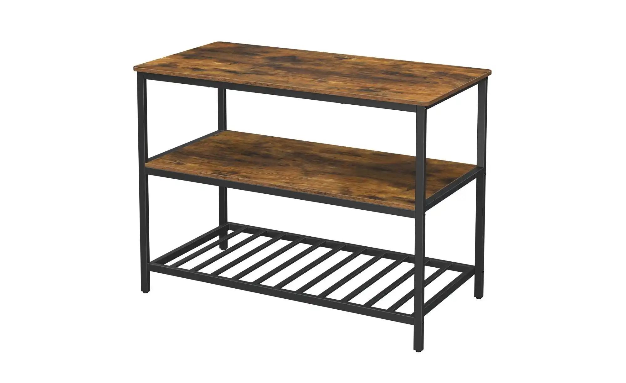 Standregal   ¦ braun ¦ Maße (cm): B: 120 H: 90 Regale > Standregale - Höffn günstig online kaufen
