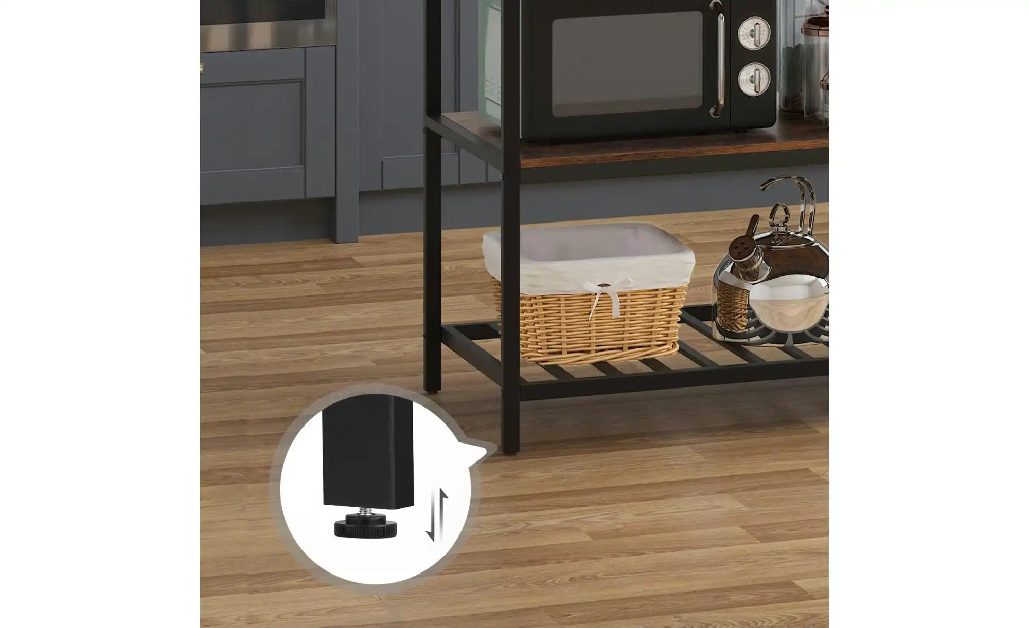 Standregal   ¦ braun ¦ Maße (cm): B: 120 H: 90 Regale > Standregale - Höffn günstig online kaufen