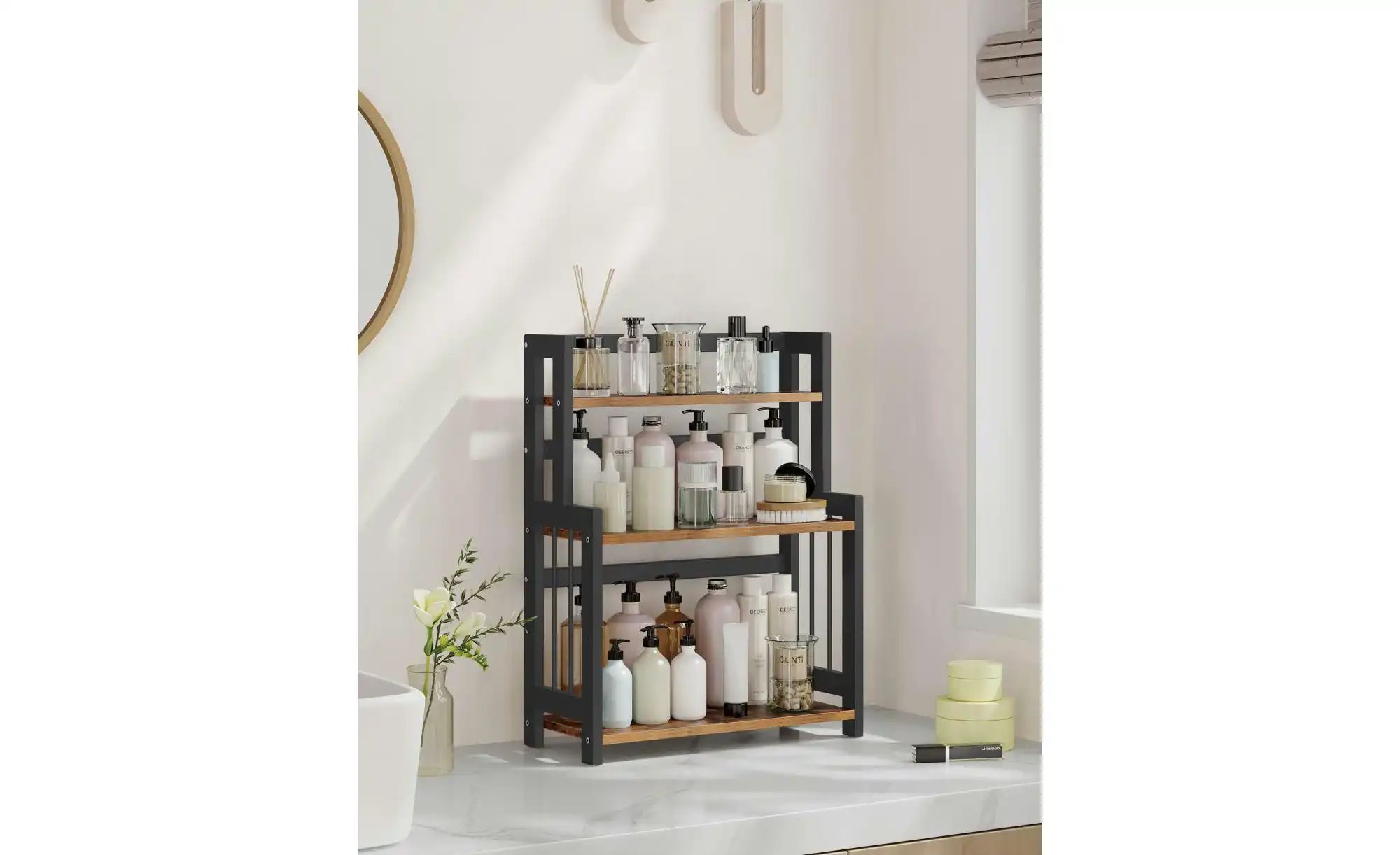 Standregal   ¦ braun ¦ Maße (cm): B: 41 H: 53 Regale > Standregale - Höffne günstig online kaufen