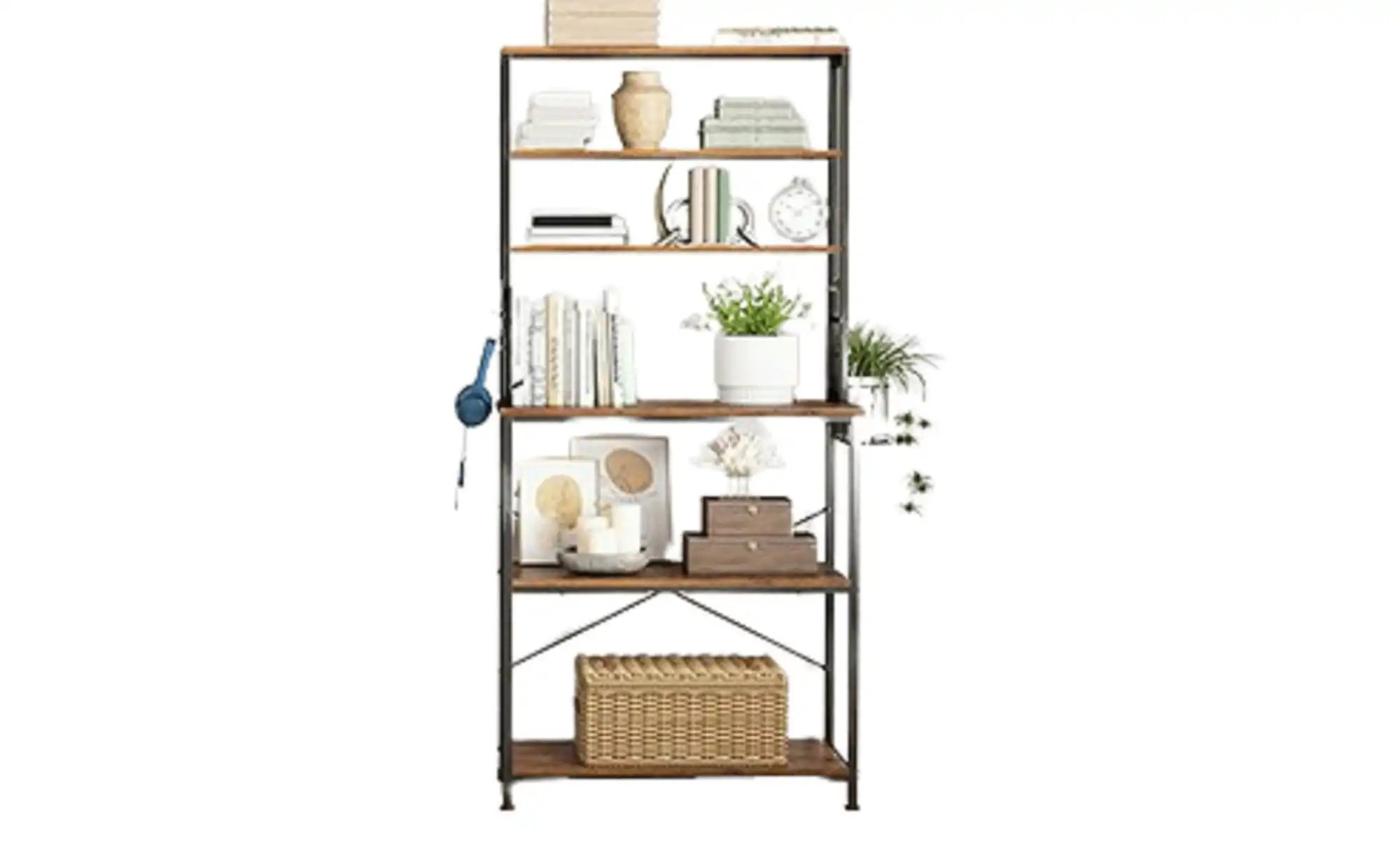 Standregal   ¦ braun ¦ Maße (cm): B: 80 H: 167 Regale > Standregale - Höffn günstig online kaufen