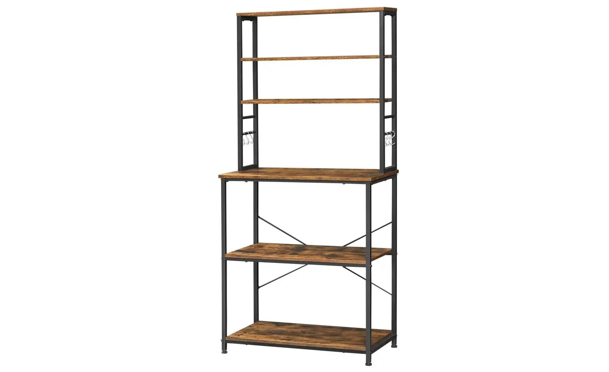 Standregal   ¦ braun ¦ Maße (cm): B: 80 H: 167 Regale > Standregale - Höffn günstig online kaufen