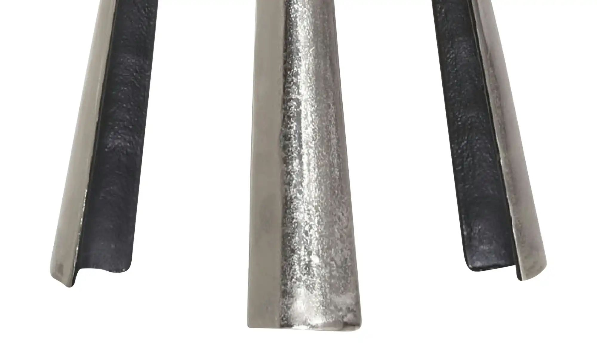 Beistelltisch  Cake ¦ silber ¦ Maße (cm): H: 49  Ø: 48 Tische > Beistelltis günstig online kaufen