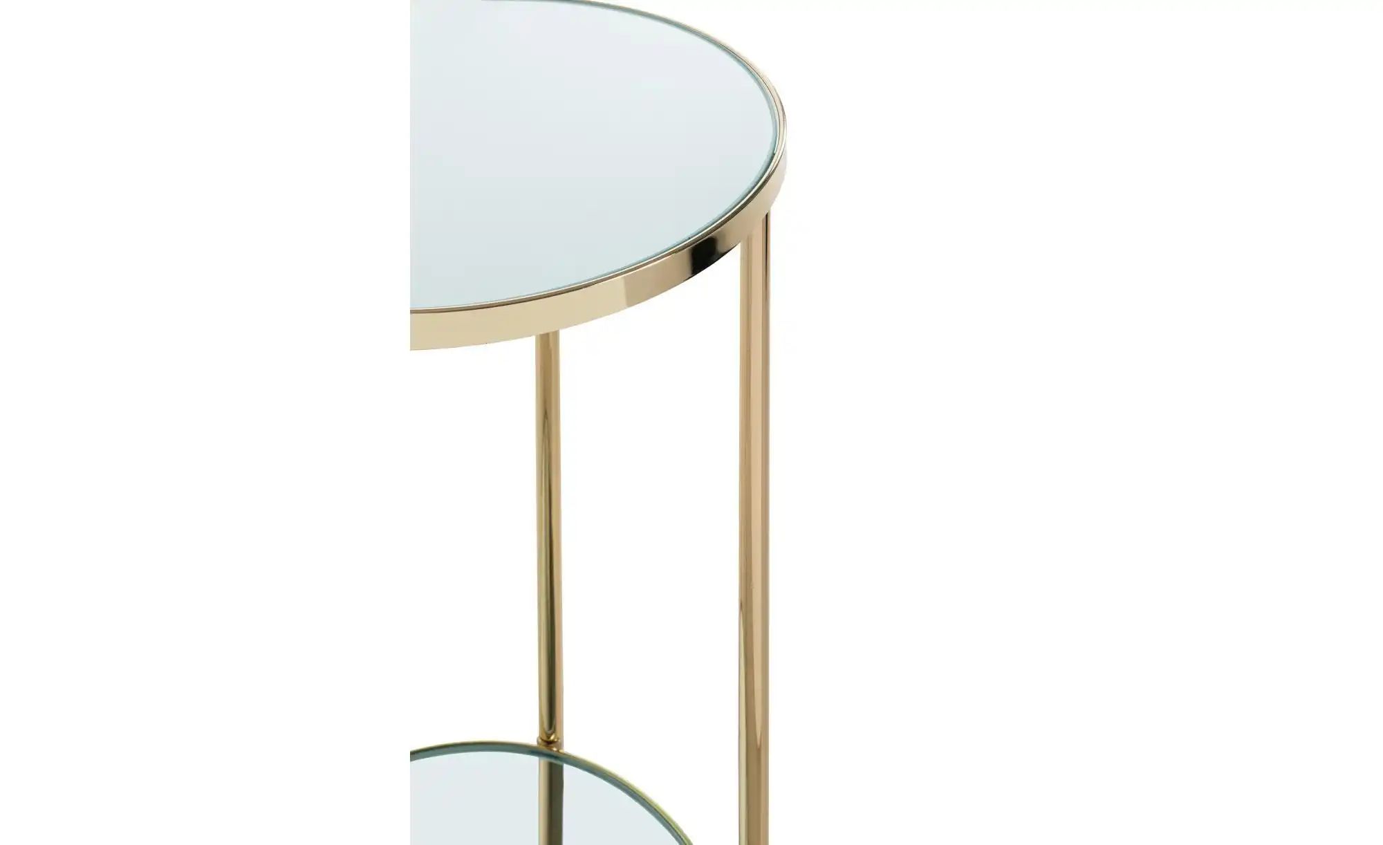 Blumensäule   ¦ gold ¦ Maße (cm): B: 28 H: 66  Ø: 28 Tische > Beistelltisch günstig online kaufen