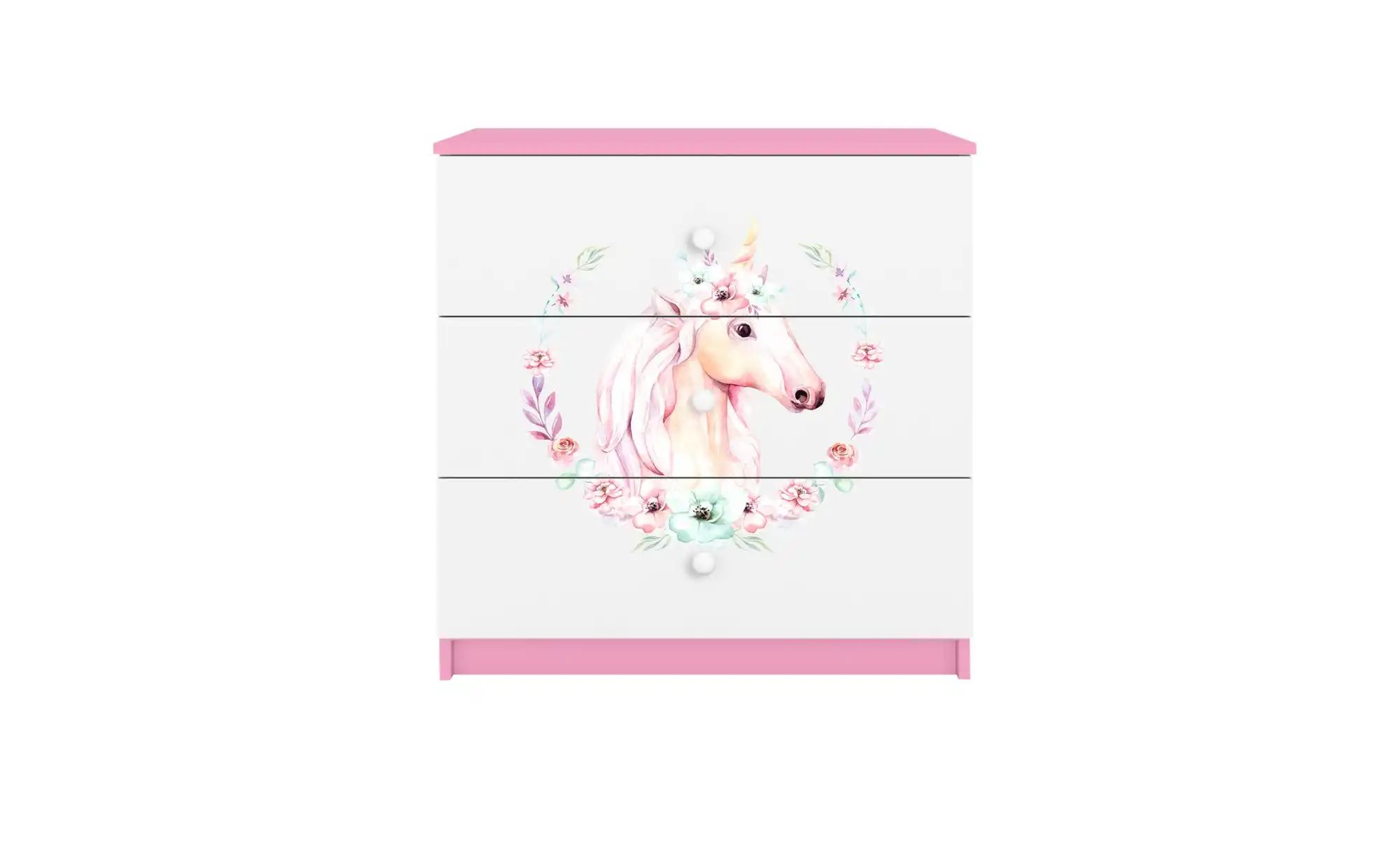 Kommode  Pferd ¦ rosa/pink ¦ Maße (cm): B: 81 H: 80,5 Kommoden & Sideboards günstig online kaufen