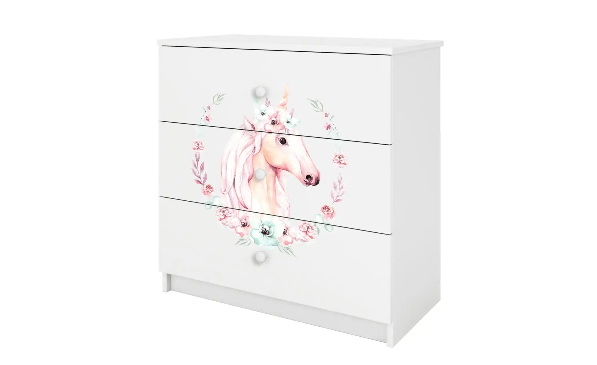 Kommode  Pferd ¦ weiß ¦ Maße (cm): B: 81 H: 80,5 Kommoden & Sideboards > Ko günstig online kaufen