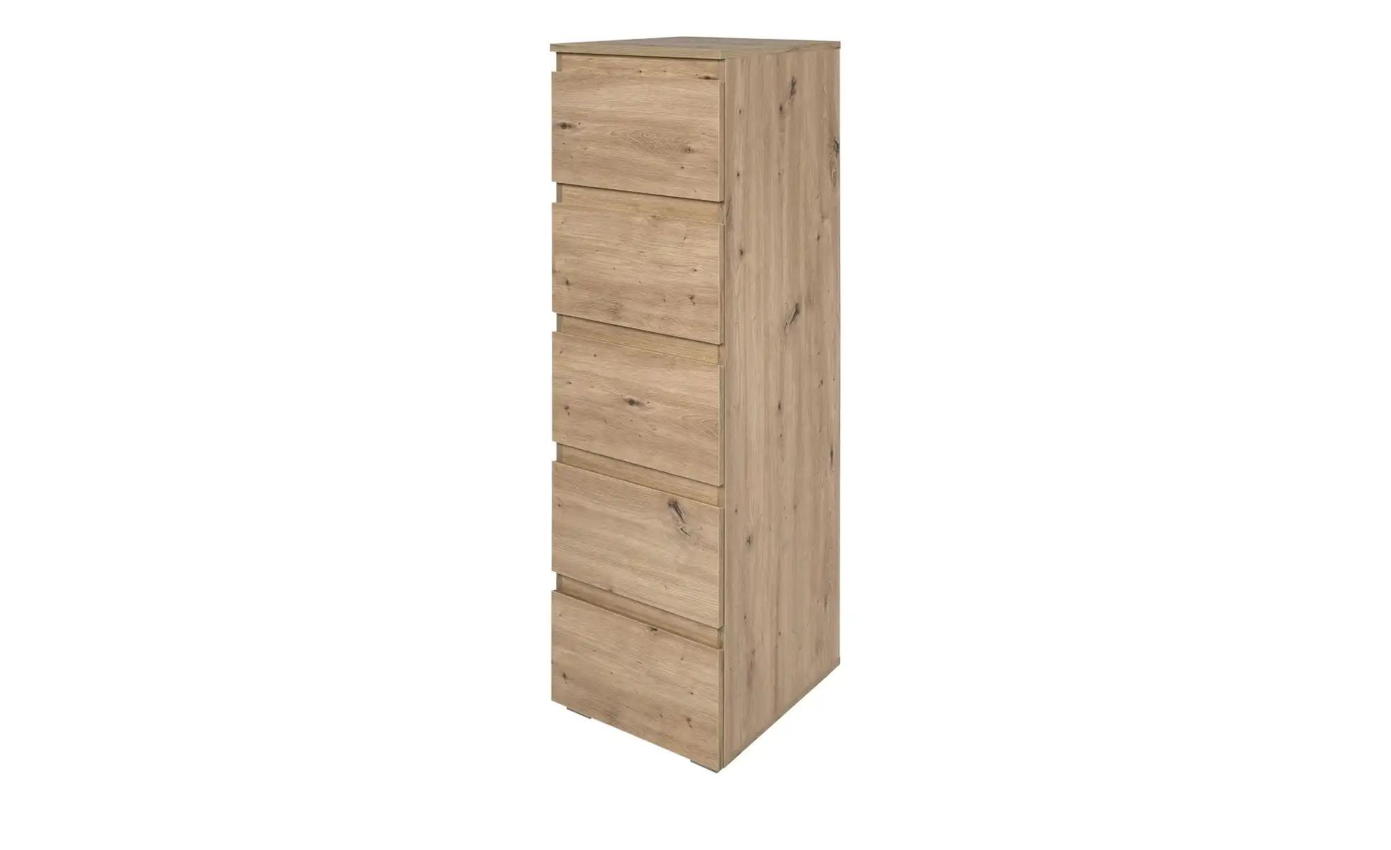 smart Hochkommode  BEN ¦ holzfarben ¦ Maße (cm): B: 40 H: 131 T: 45.0 Kommo günstig online kaufen