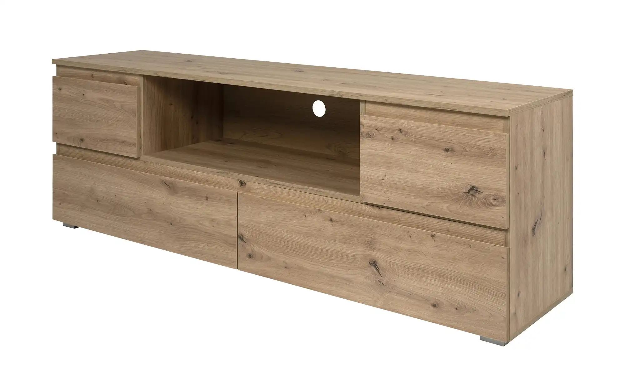 smart TV-Lowboard  BEN ¦ holzfarben ¦ Maße (cm): B: 160 H: 55 T: 40.0 Kommo günstig online kaufen