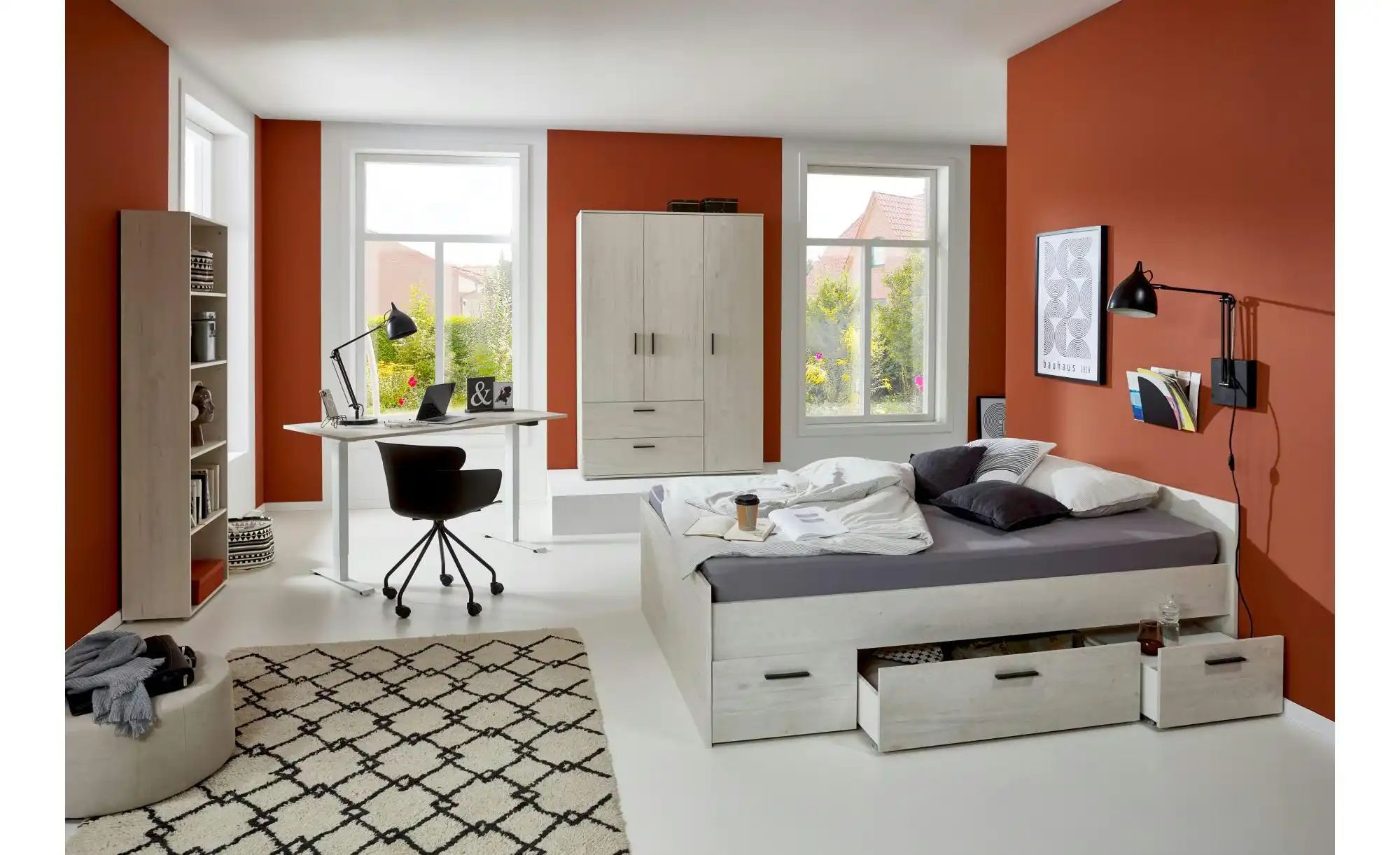 Standregal  Mathea ¦ holzfarben ¦ Maße (cm): B: 58 H: 188 Regale > Standreg günstig online kaufen