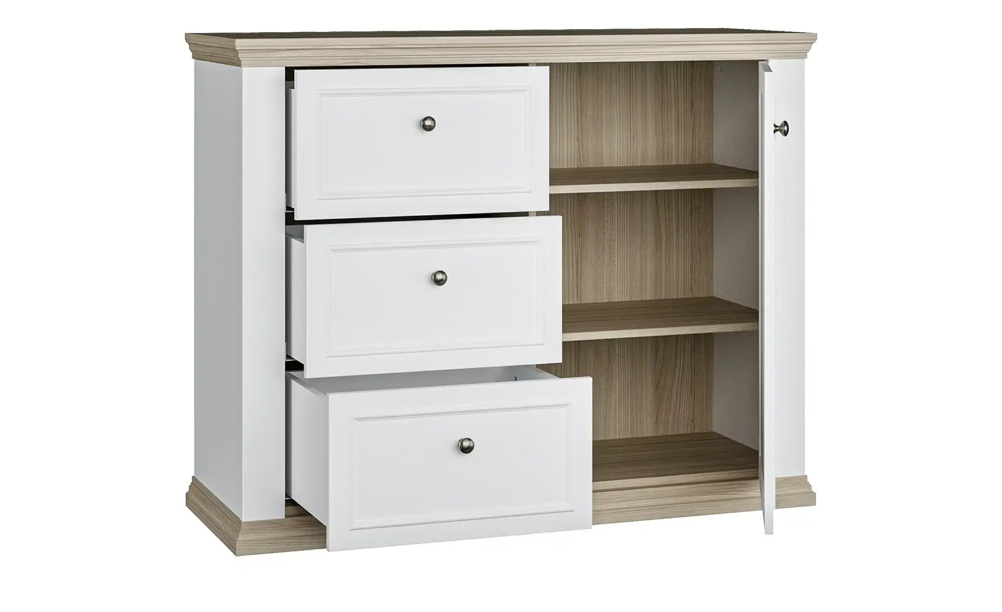 Kommode  Countryside ¦ weiß ¦ Maße (cm): B: 119,5 H: 95,3 T: 43.5 Kommoden günstig online kaufen