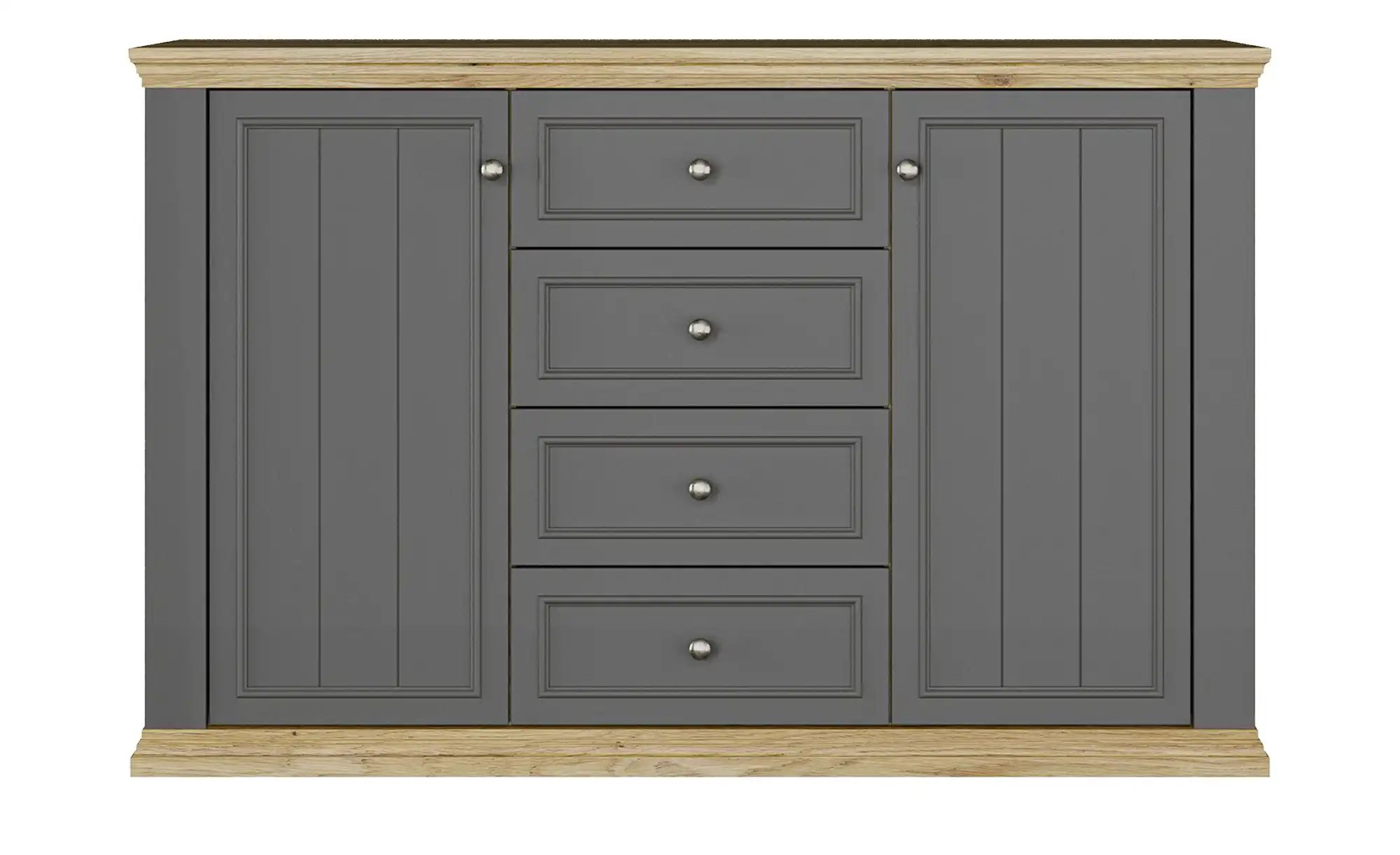 Sideboard  Countryside ¦ grau ¦ Maße (cm): B: 148,6 H: 95,3 T: 43.5 Kommode günstig online kaufen