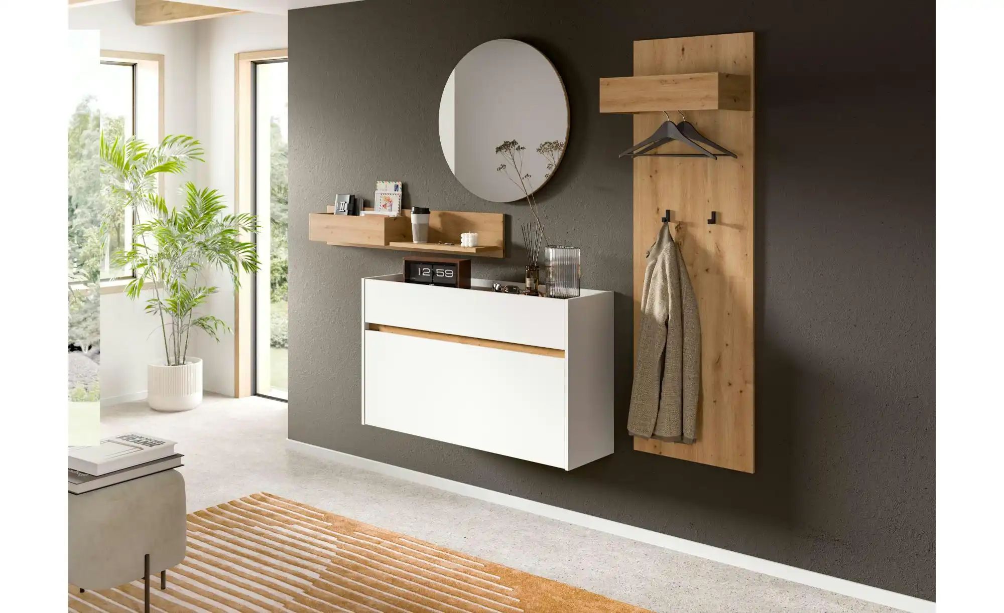 Hängeregal   ¦ holzfarben ¦ Maße (cm): B: 110 H: 19 Regale > Wandregale - H günstig online kaufen
