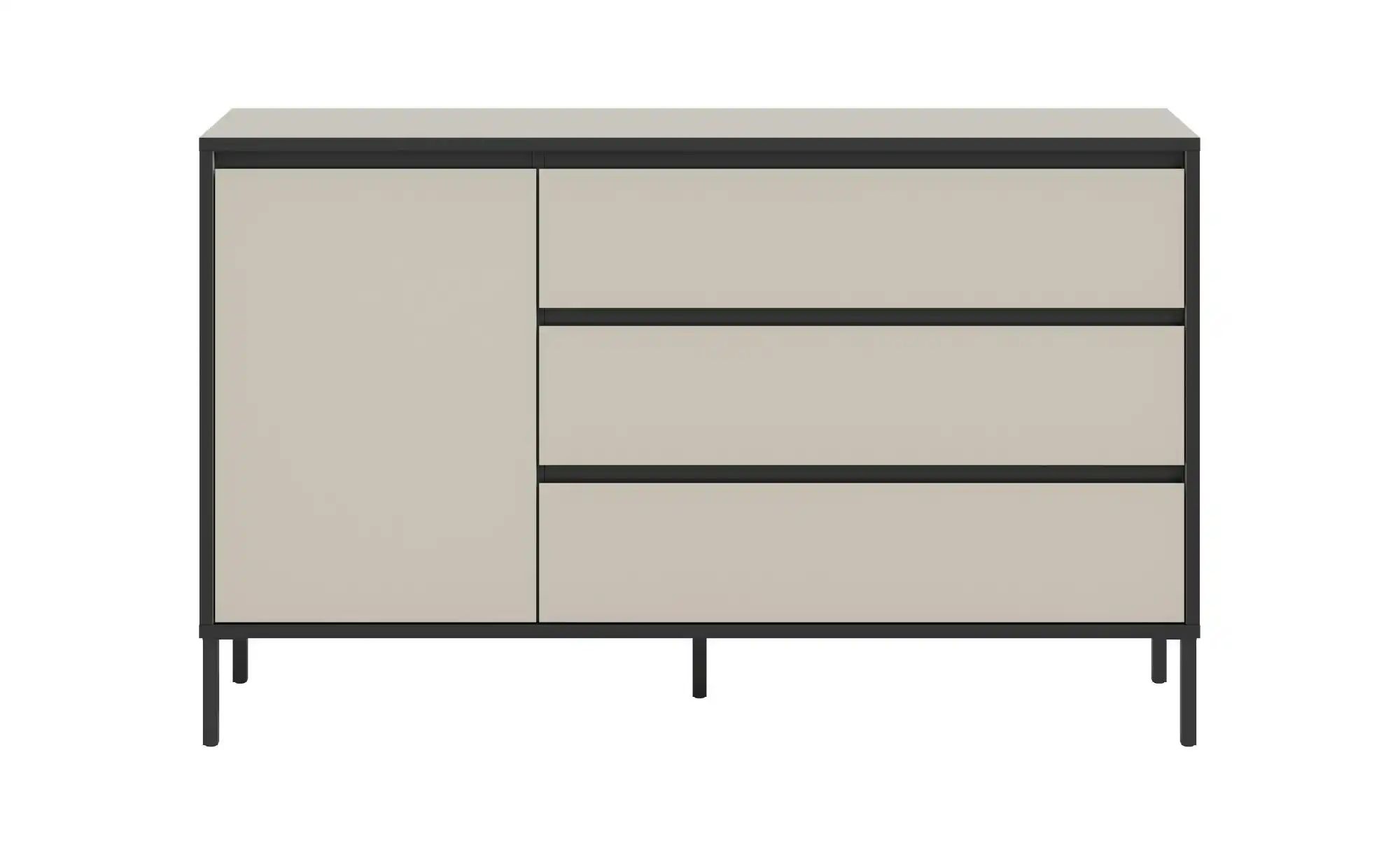Sideboard   ¦ creme ¦ Maße (cm): B: 136 H: 83 Kommoden & Sideboards > Sideb günstig online kaufen