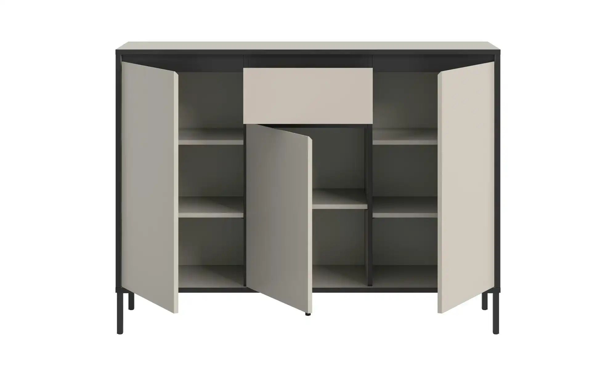 Thumbnail - Highboard ¦ creme ¦ Maße (cm): B: 136 H: 101 Kommoden & Sideboards > Highboards - Höffner