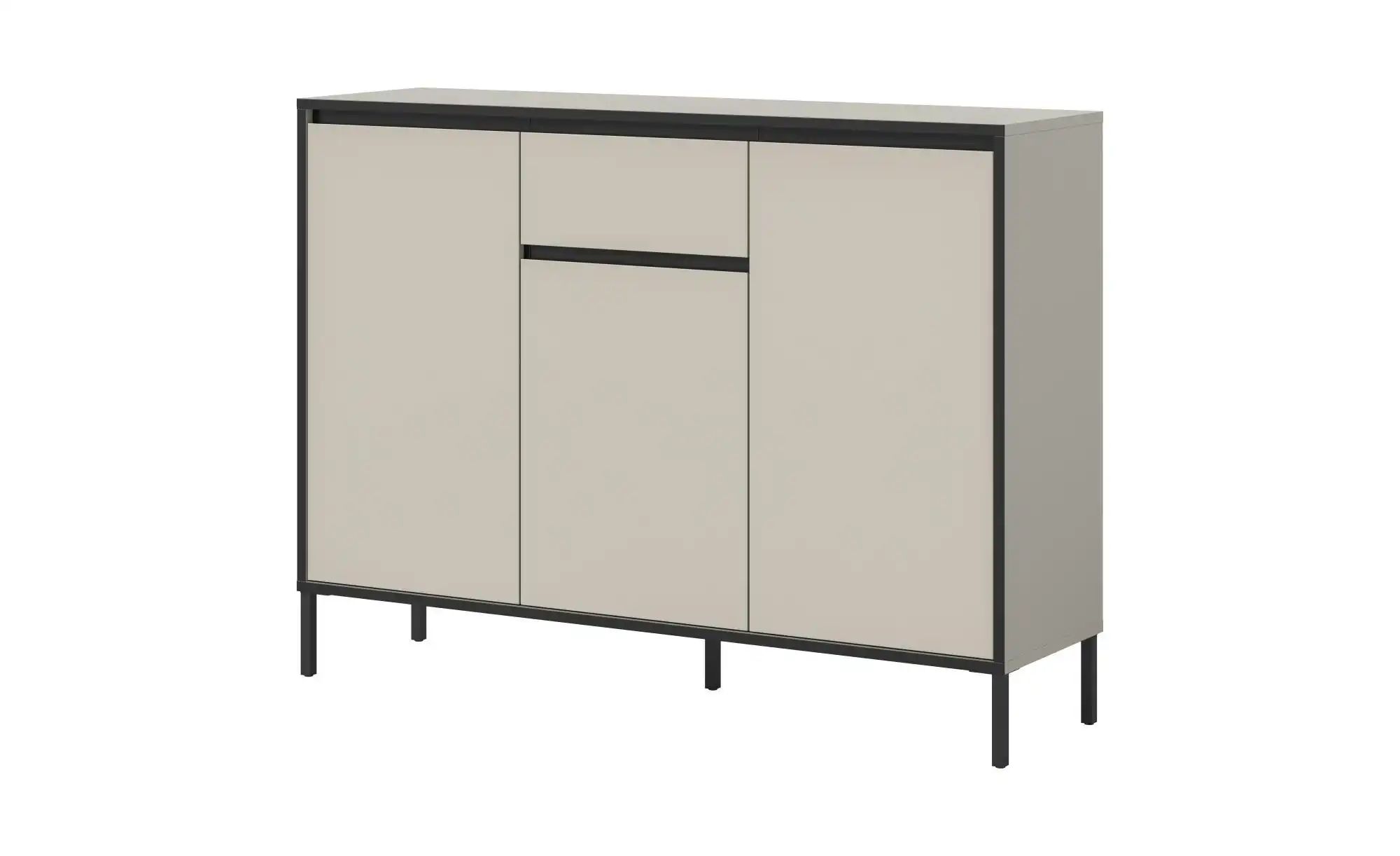 Highboard   ¦ creme ¦ Maße (cm): B: 136 H: 101 Kommoden & Sideboards > High günstig online kaufen