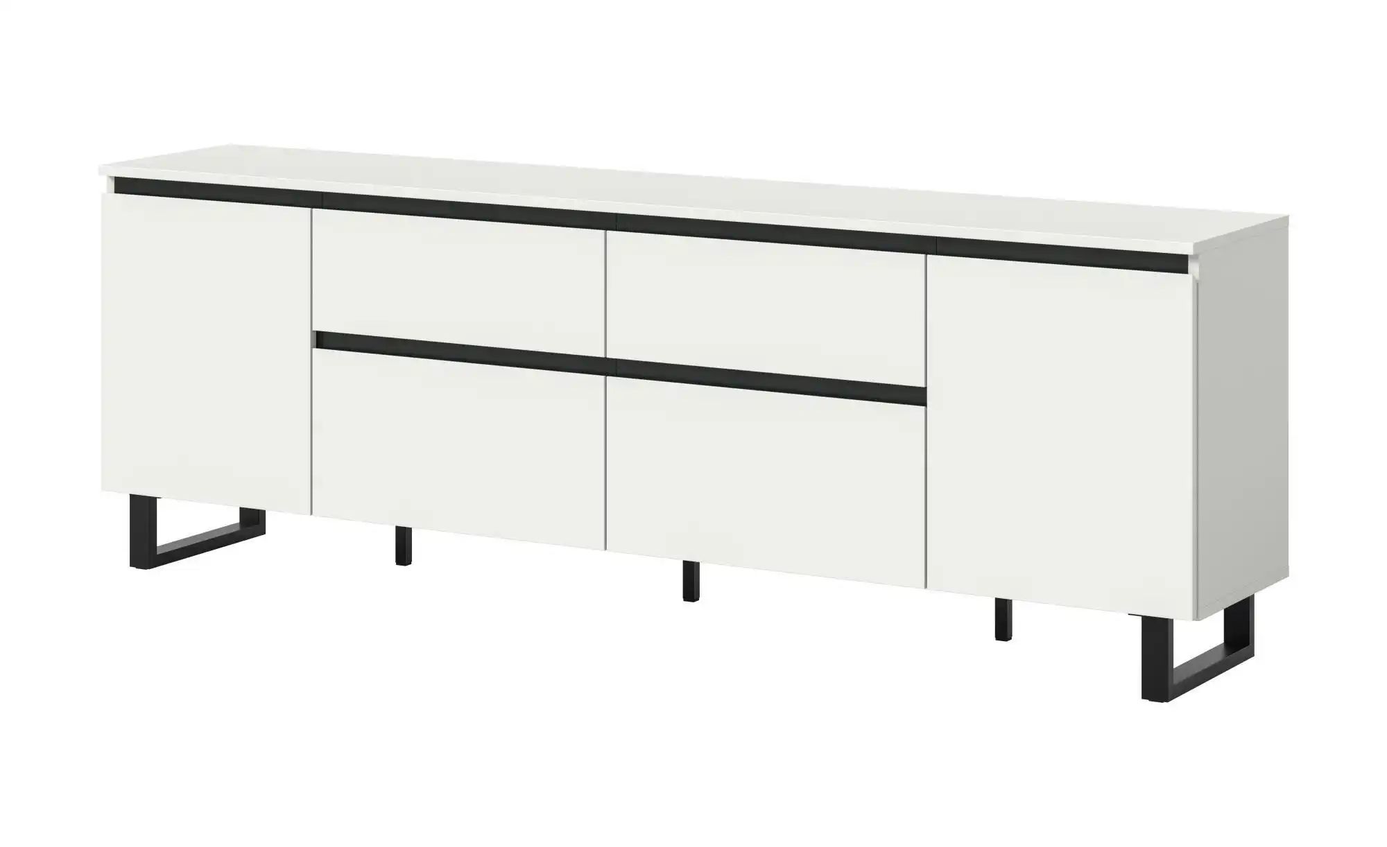 Lowboard   ¦ weiß ¦ Maße (cm): B: 180 H: 64 Kommoden & Sideboards > Lowboar günstig online kaufen