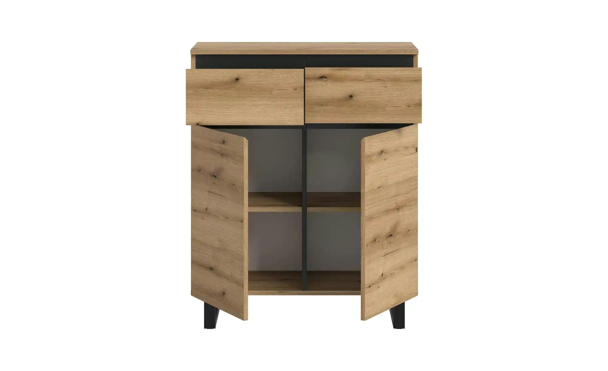 Thumbnail - Highboard  Tomasa ¦ holzfarben ¦ Maße (cm): B: 80 H: 99 Kommoden & Sideboards > Highboards - Höffner