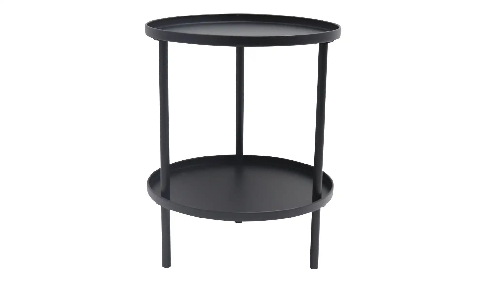 Beistelltisch  Ummari ¦ schwarz ¦ Maße (cm): H: 52  Ø: 41 Tische > Beistell günstig online kaufen