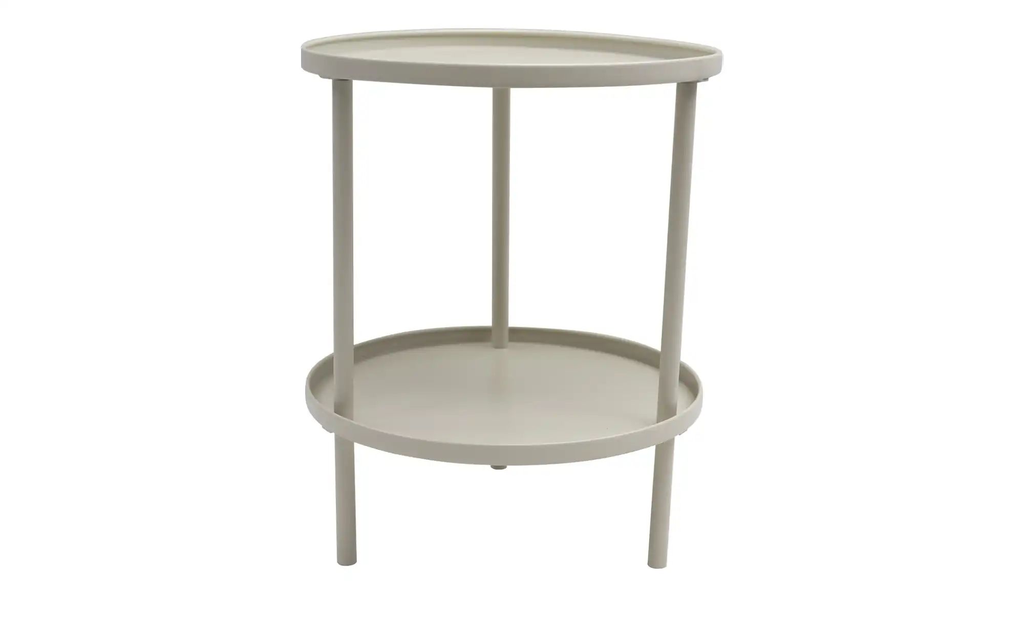 Beistelltisch  Ummari ¦ beige ¦ Maße (cm): H: 52  Ø: 41 Tische > Beistellti günstig online kaufen