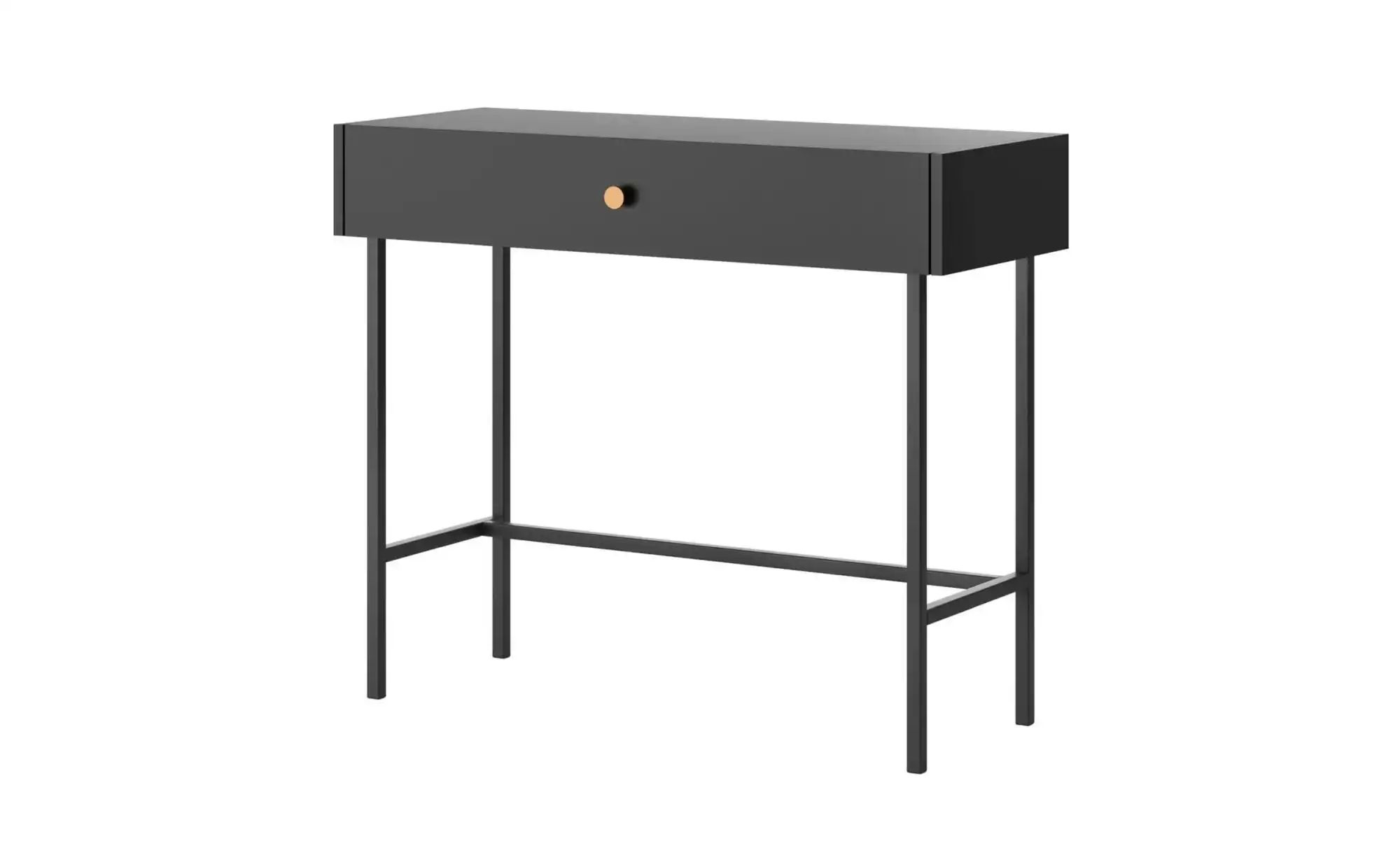 Selsey Schminktisch   ¦ schwarz ¦ Maße (cm): B: 93,2 H: 79 Tische > Schmink günstig online kaufen