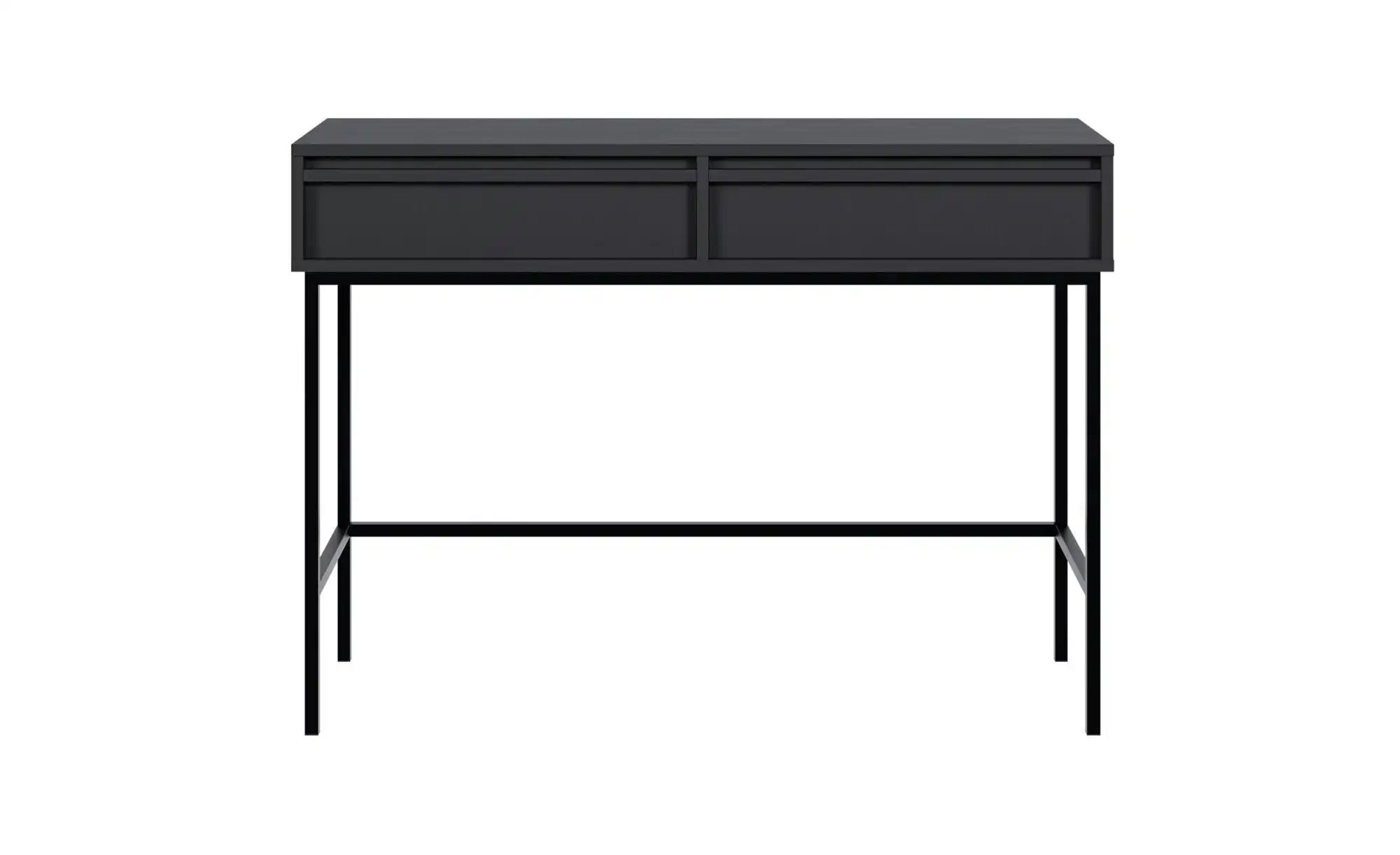 Selsey Schminktisch   ¦ schwarz ¦ Maße (cm): B: 110 H: 79 Tische > Schminkt günstig online kaufen