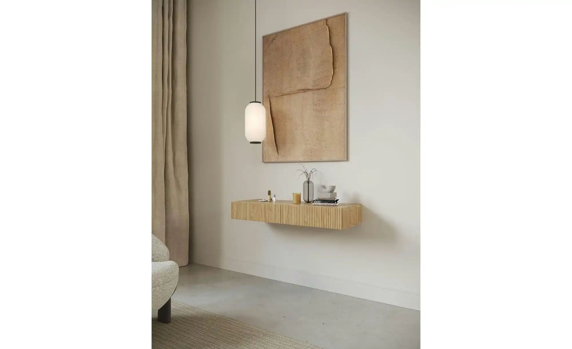 Thumbnail - Selsey Schminktisch   ¦ holzfarben ¦ Maße (cm): B: 110 H: 17 Tische > Schminktische - Höffner