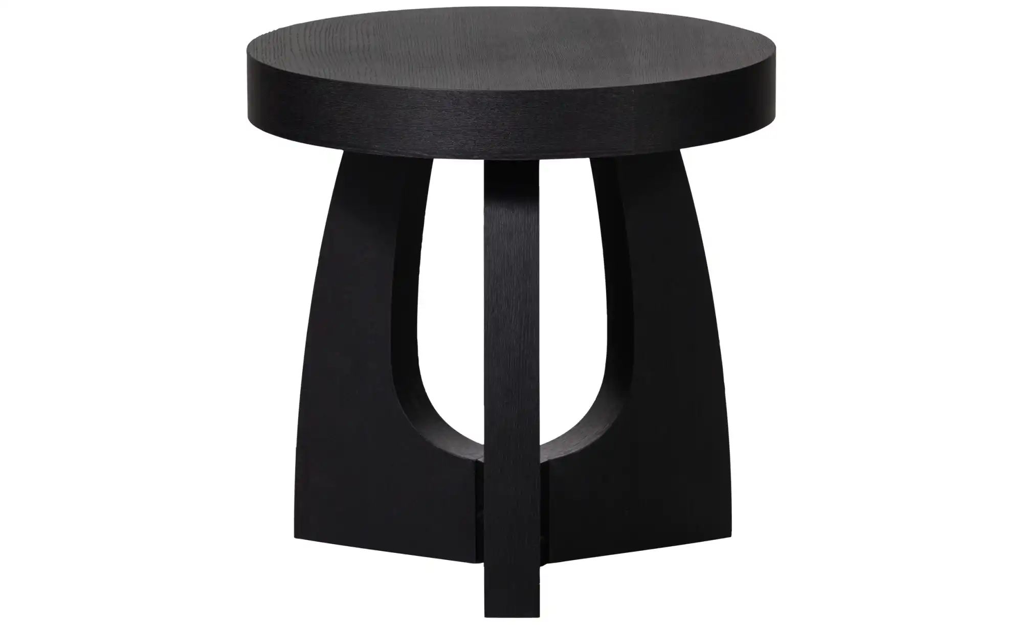 WOOOD Beistelltisch   ¦ schwarz ¦ Maße (cm): H: 45  Ø: 45 Tische > Beistell günstig online kaufen