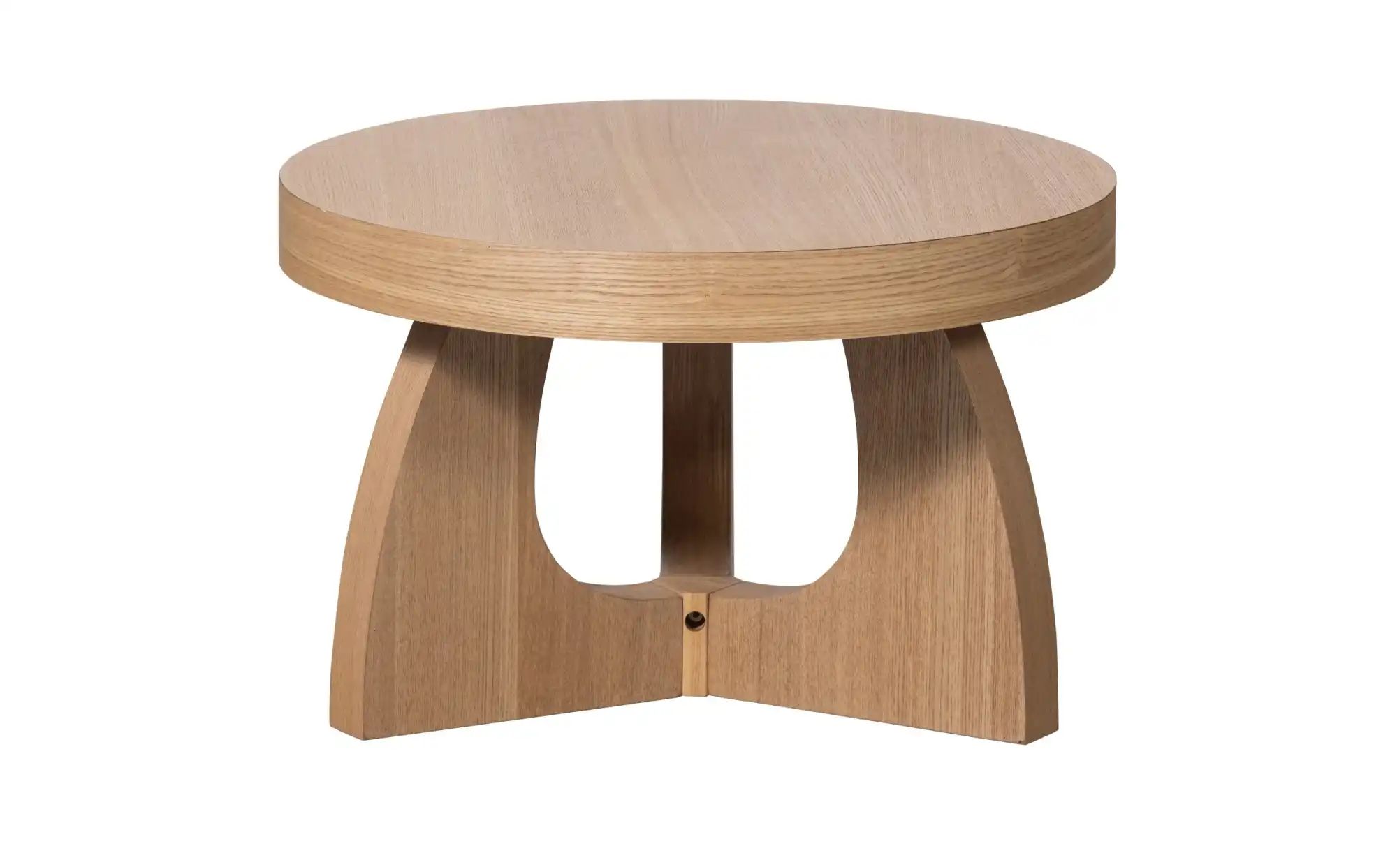 Beistelltisch   ¦ holzfarben ¦ Maße (cm): H: 35  Ø: 55 Tische > Beistelltis günstig online kaufen