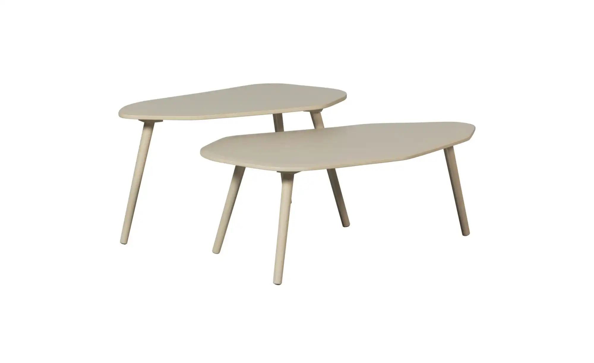 Beistelltisch 2er-Set   ¦ beige ¦ Maße (cm): B: 50 H: 40 Tische > Beistellt günstig online kaufen