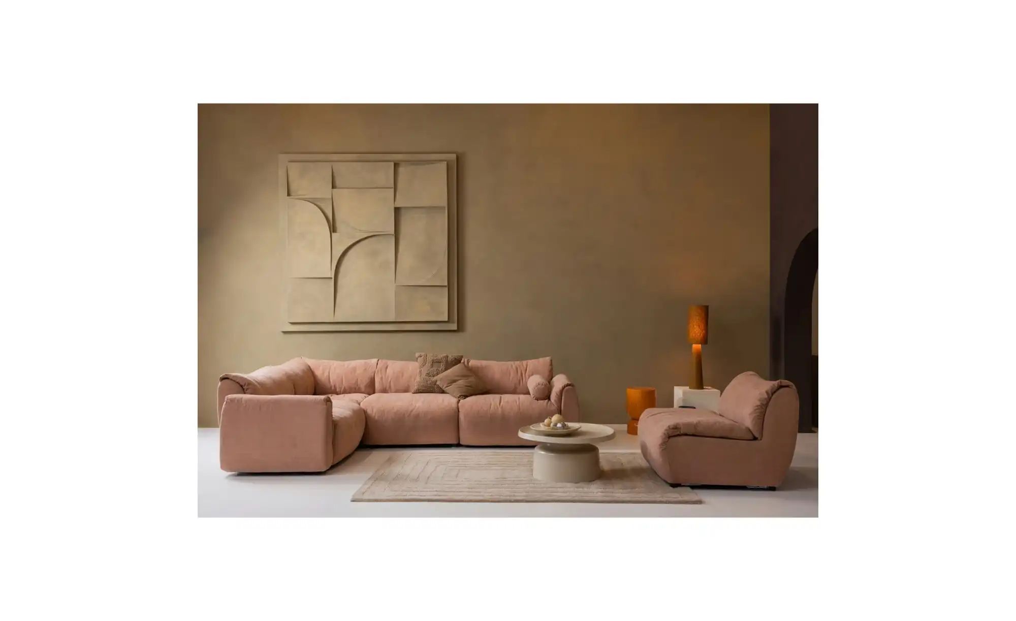 Beistelltisch   ¦ orange ¦ Maße (cm): B: 32 H: 47 Tische > Beistelltische > günstig online kaufen