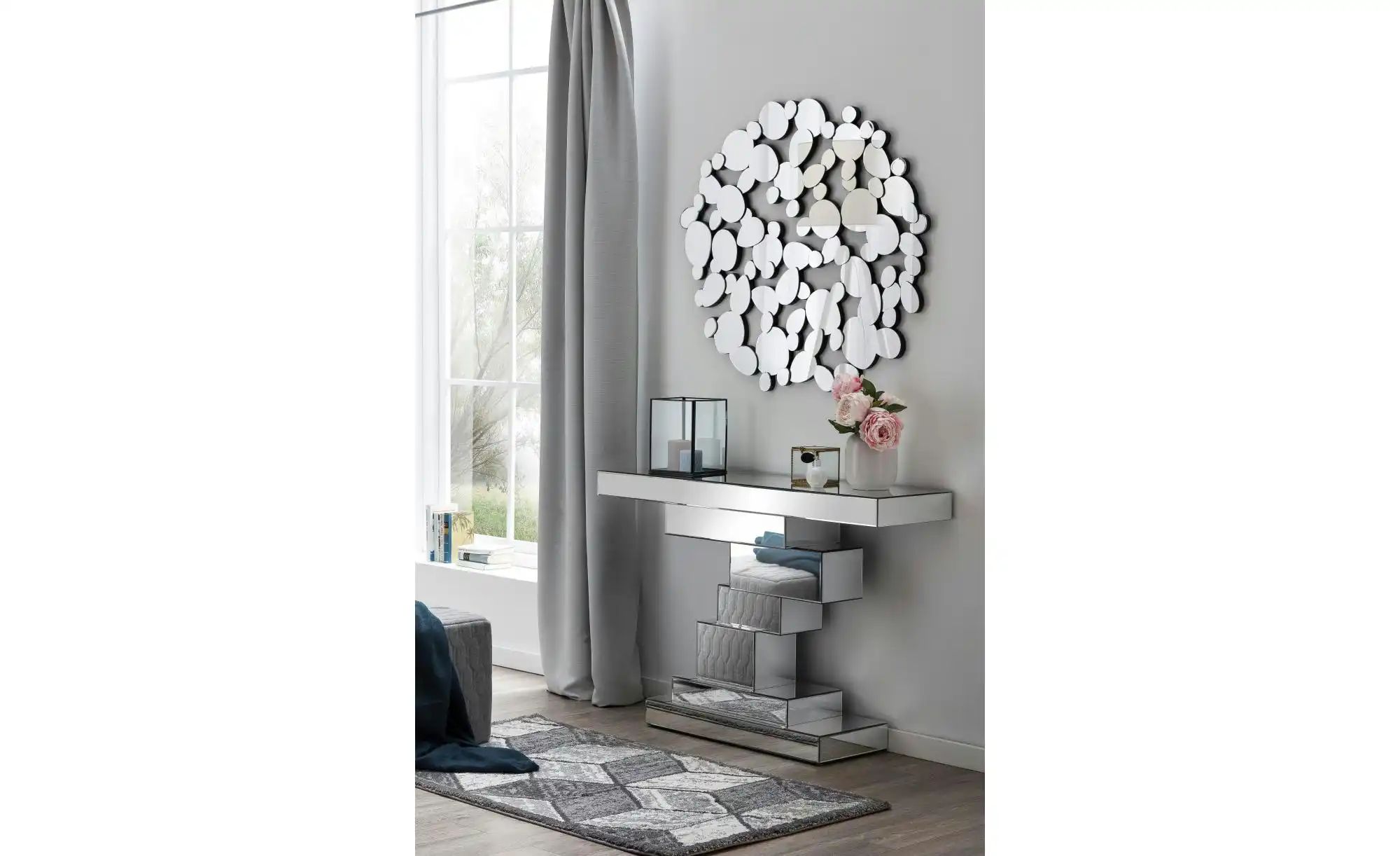 Konsolentisch   ¦ verspiegelt ¦ Maße (cm): B: 119 H: 80 Tische > Konsolenti günstig online kaufen