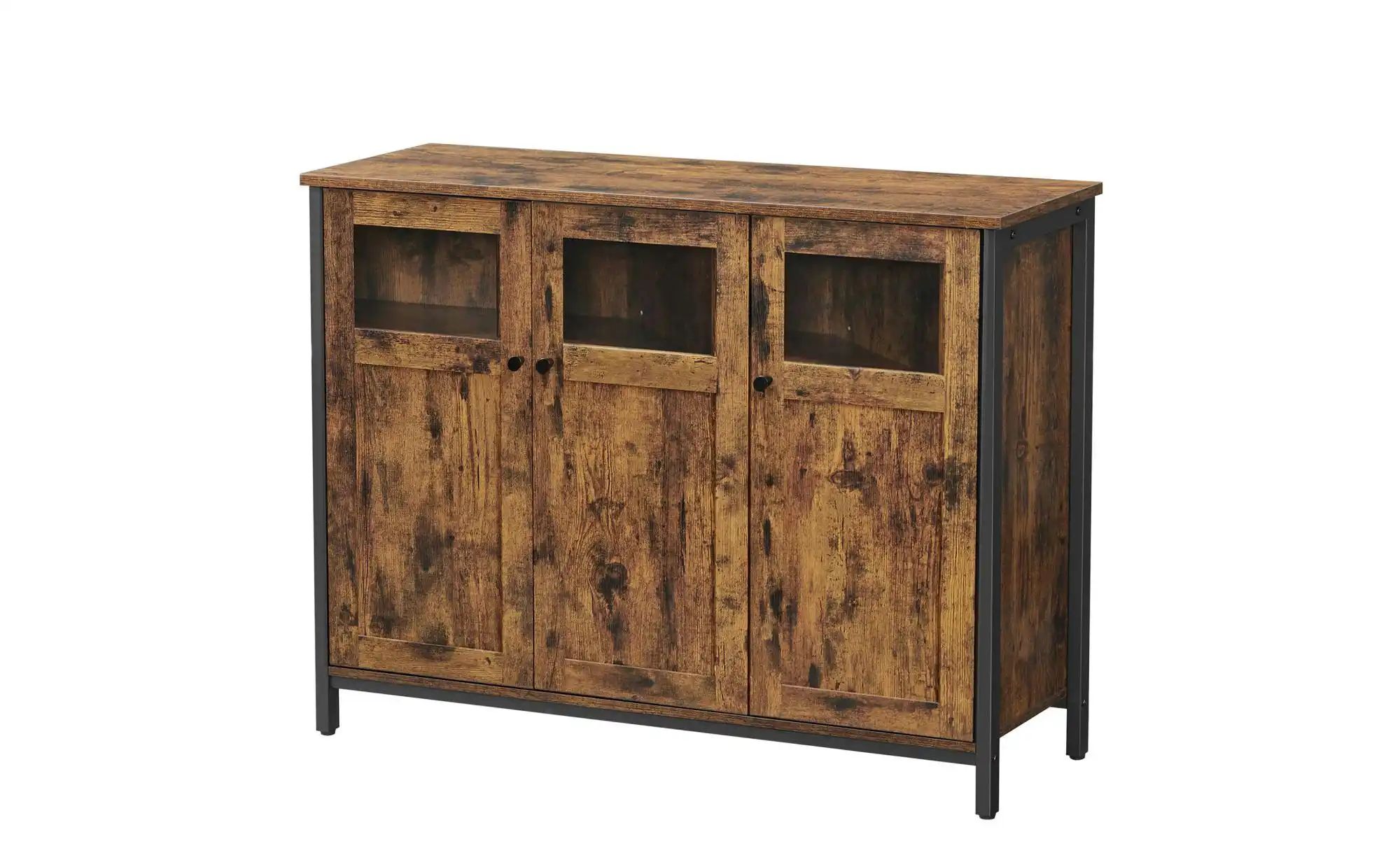 Kommode   ¦ braun ¦ Maße (cm): B: 100 H: 75 Kommoden & Sideboards > Highboa günstig online kaufen