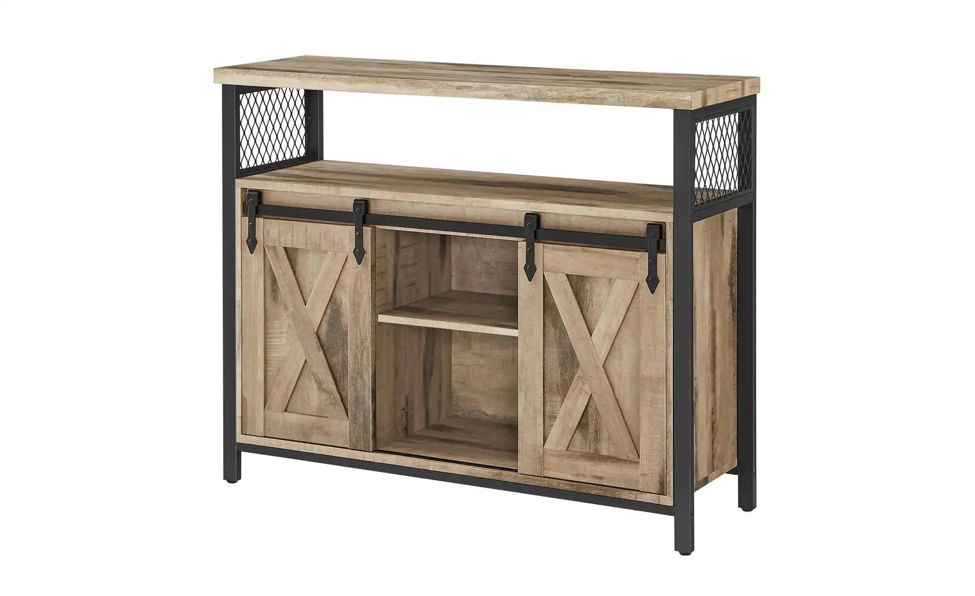 Kommode   ¦ braun ¦ Maße (cm): B: 100 H: 80 Kommoden & Sideboards > Kommode günstig online kaufen