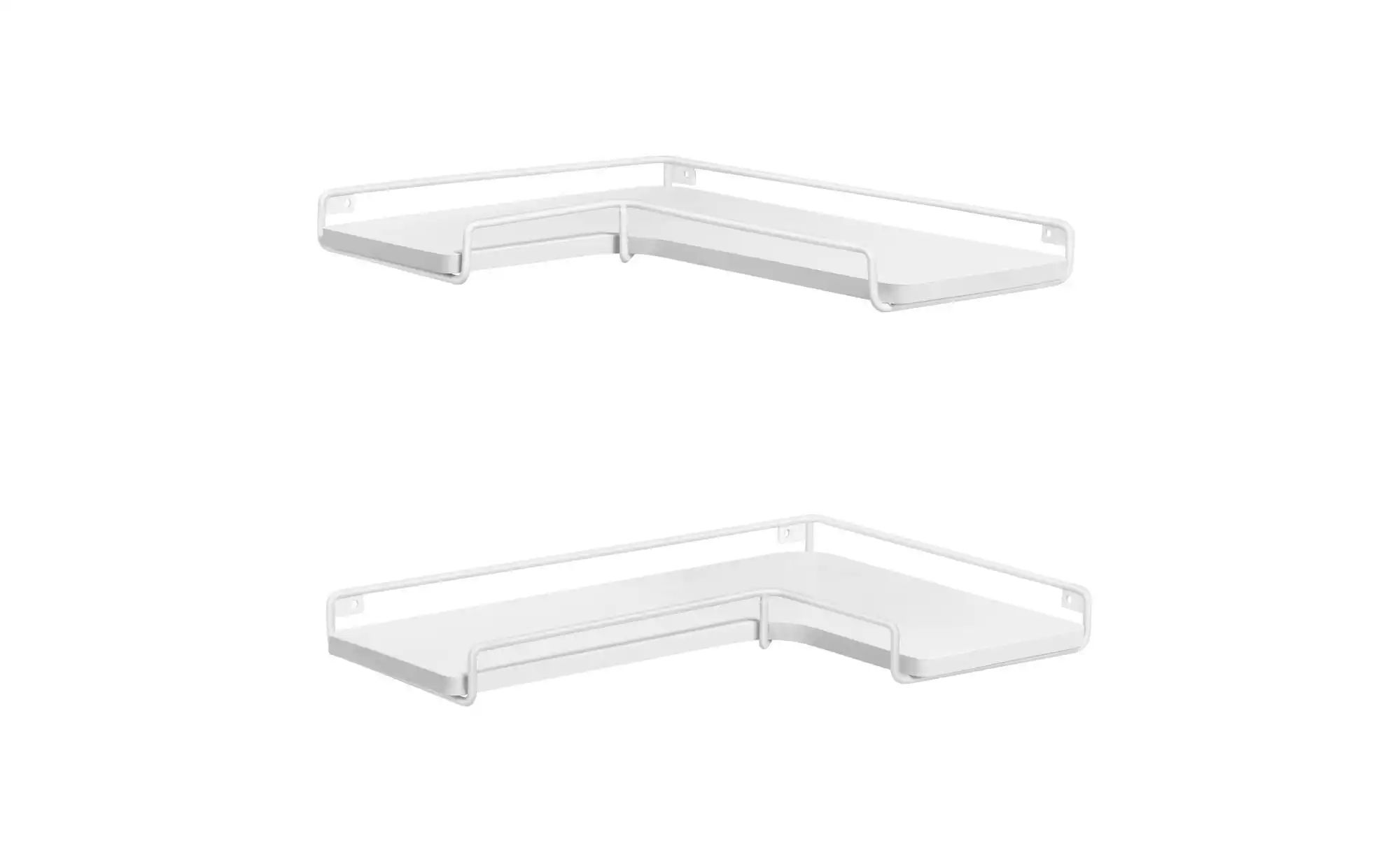 Wandregal   ¦ weiß ¦ Maße (cm): B: 40 H: 4 Regale > Wandregale - Höffner günstig online kaufen