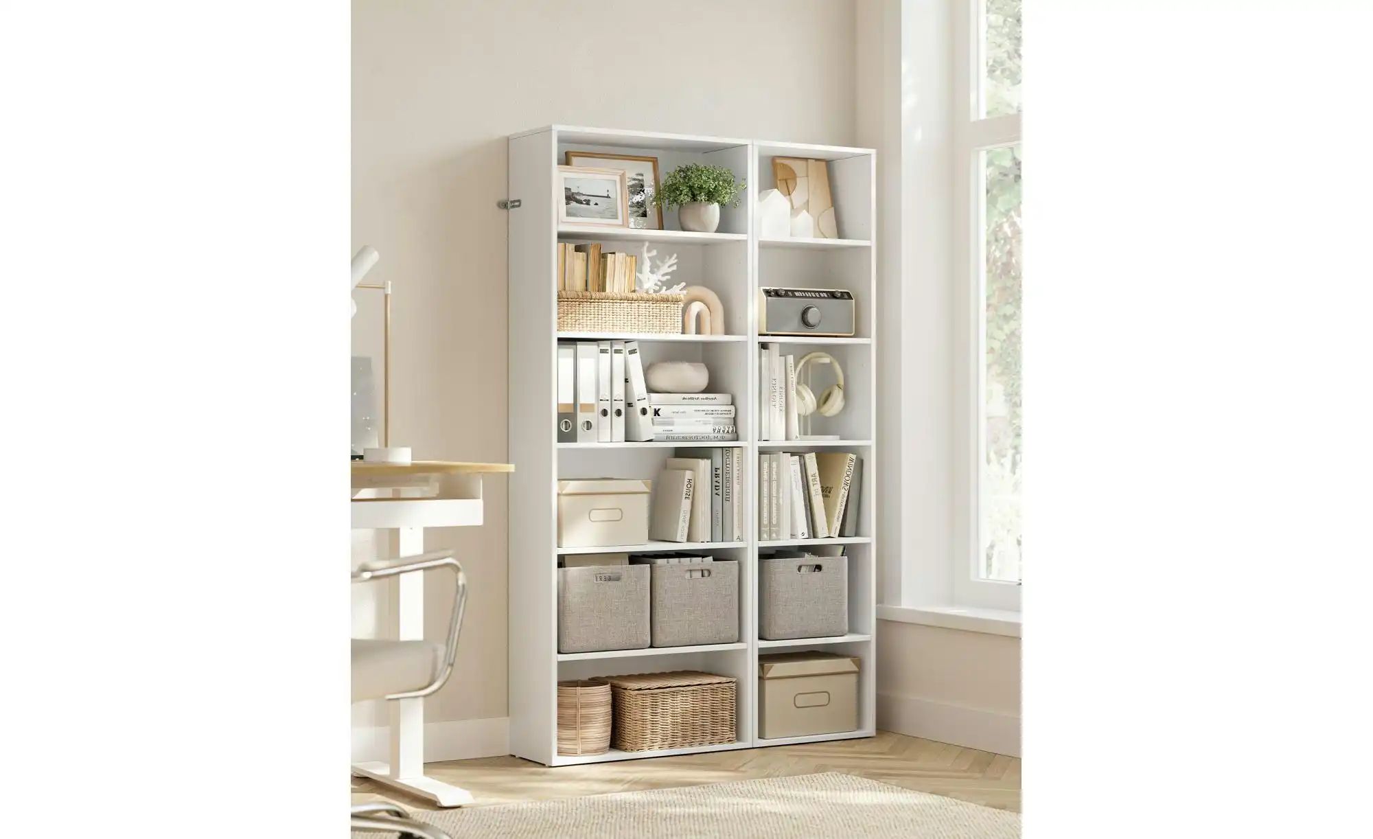 Regal   ¦ weiß ¦ Maße (cm): B: 60 H: 178,5 Regale > Standregale - Höffner günstig online kaufen